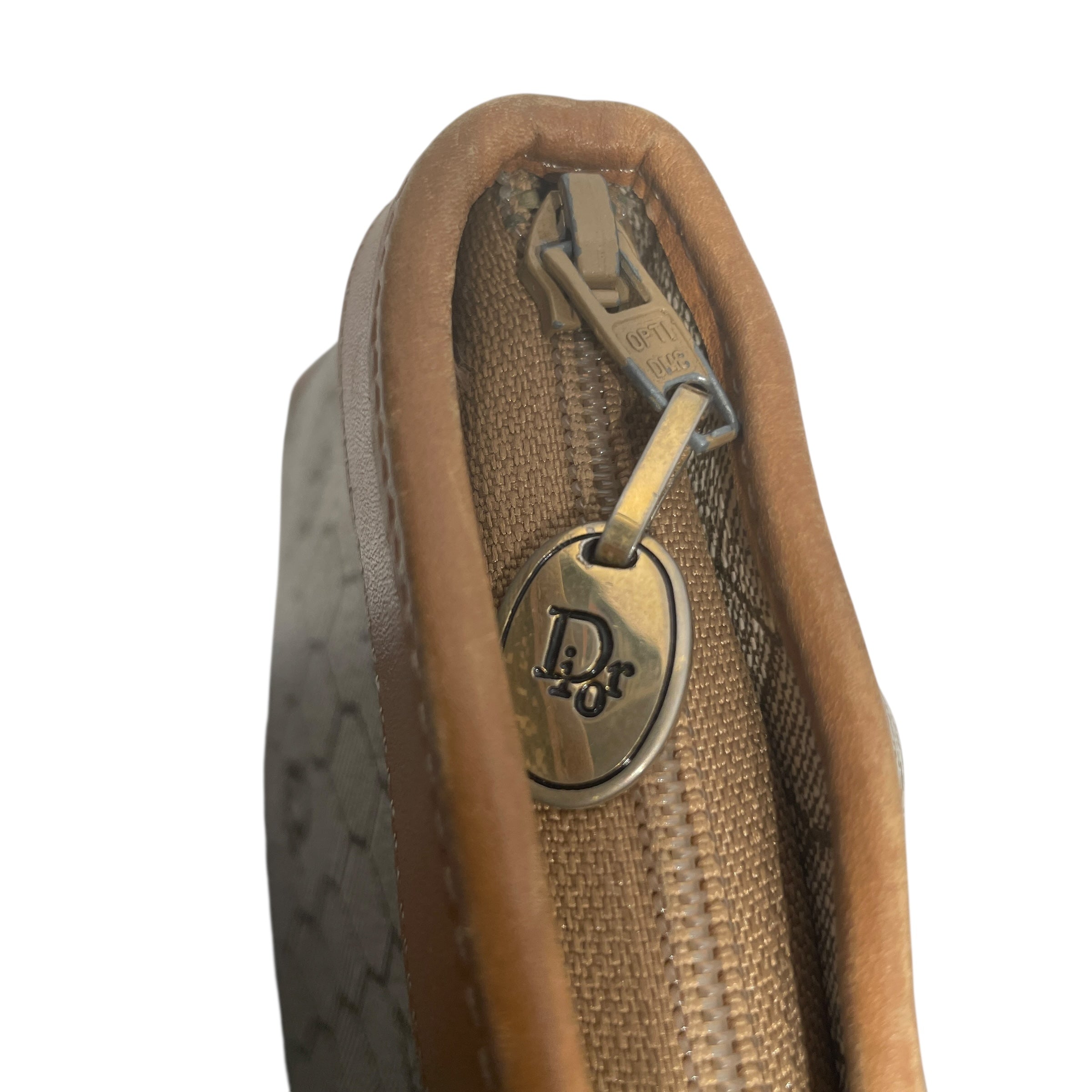Christian Dior/Pouch/All Over Print/Leather/BEG/ view 4