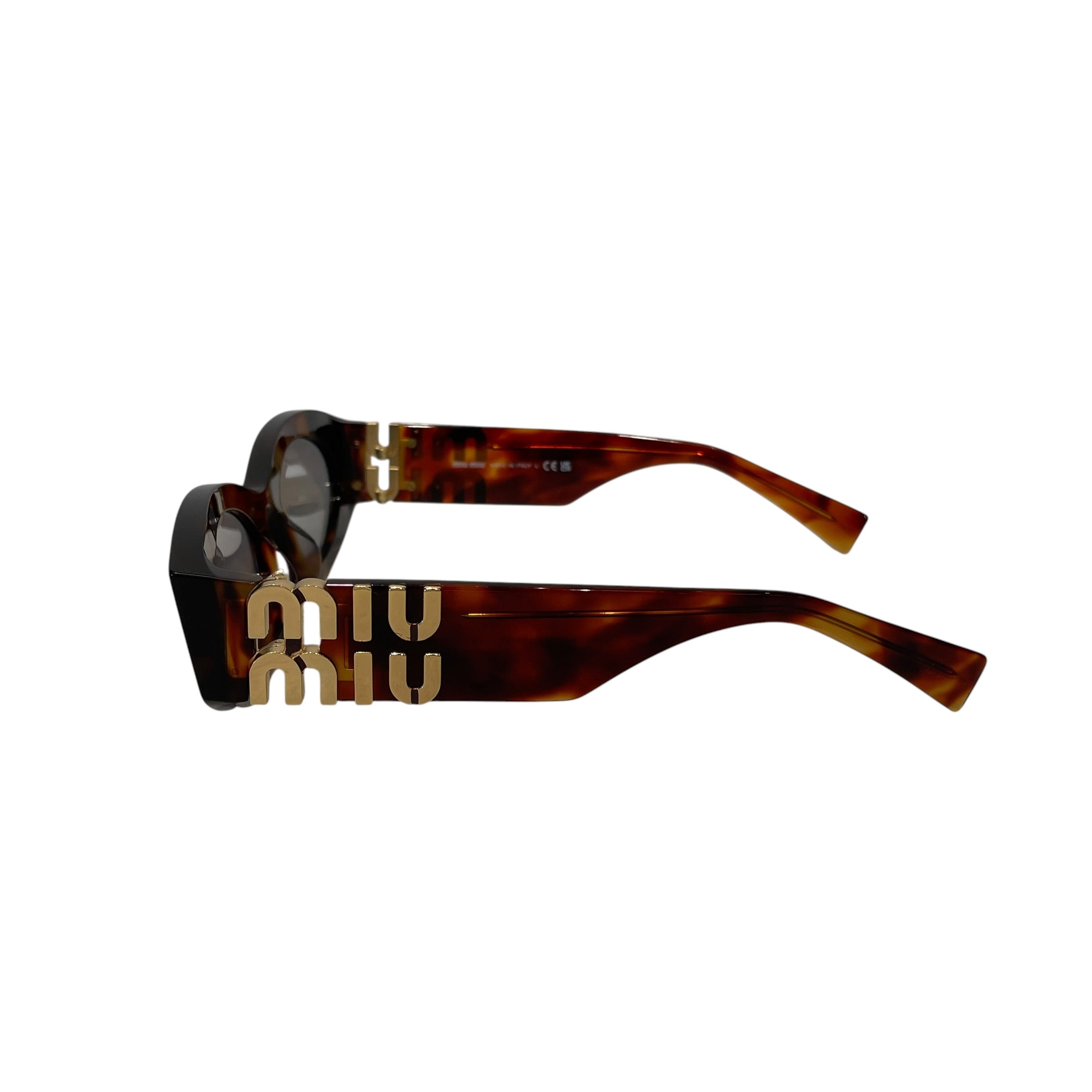 MIU MIU/Sunglasses/Tortoiseshell Pattern/BRW/SMU 11W view 3
