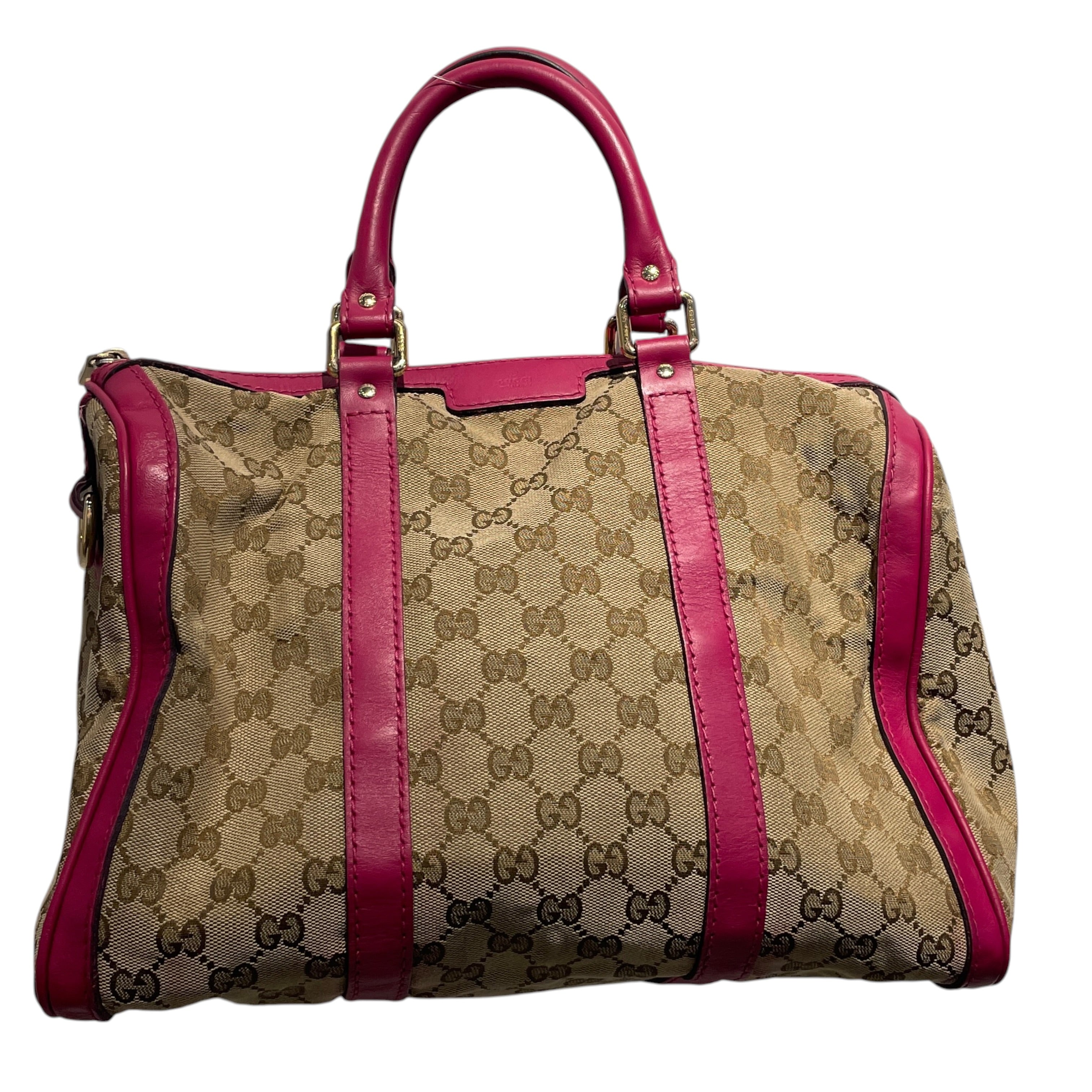 GUCCI/Hand Bag/Monogram/Cotton/PNK/joy boston view 1