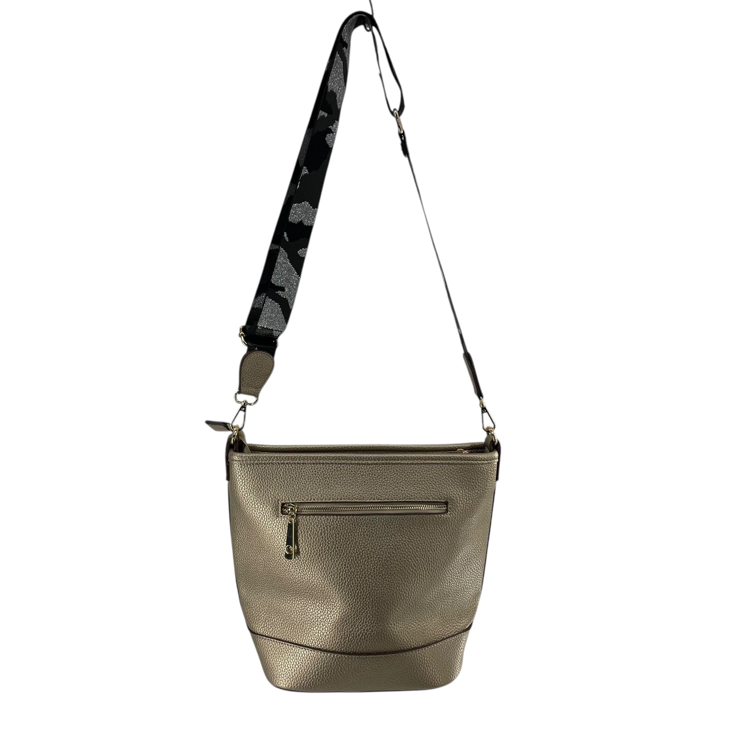 FABRIANO ITALIA/Cross Body Bag/Leather/CML/GLITTER STRAP view 1