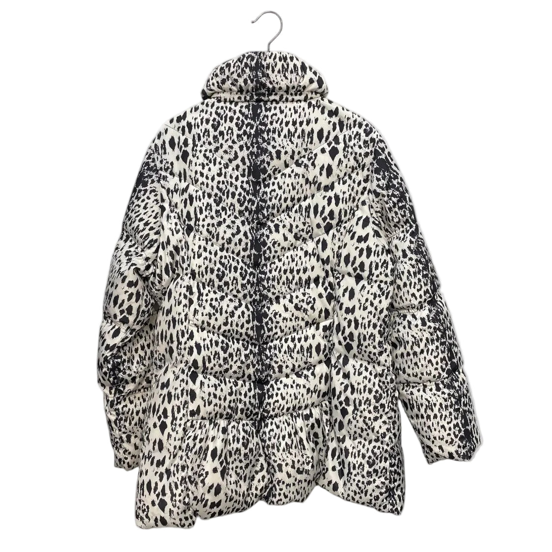BALMAIN/Puffer Jkt/L/Polyester/WHT/WHITE WITH BLACK SPOTS view 2