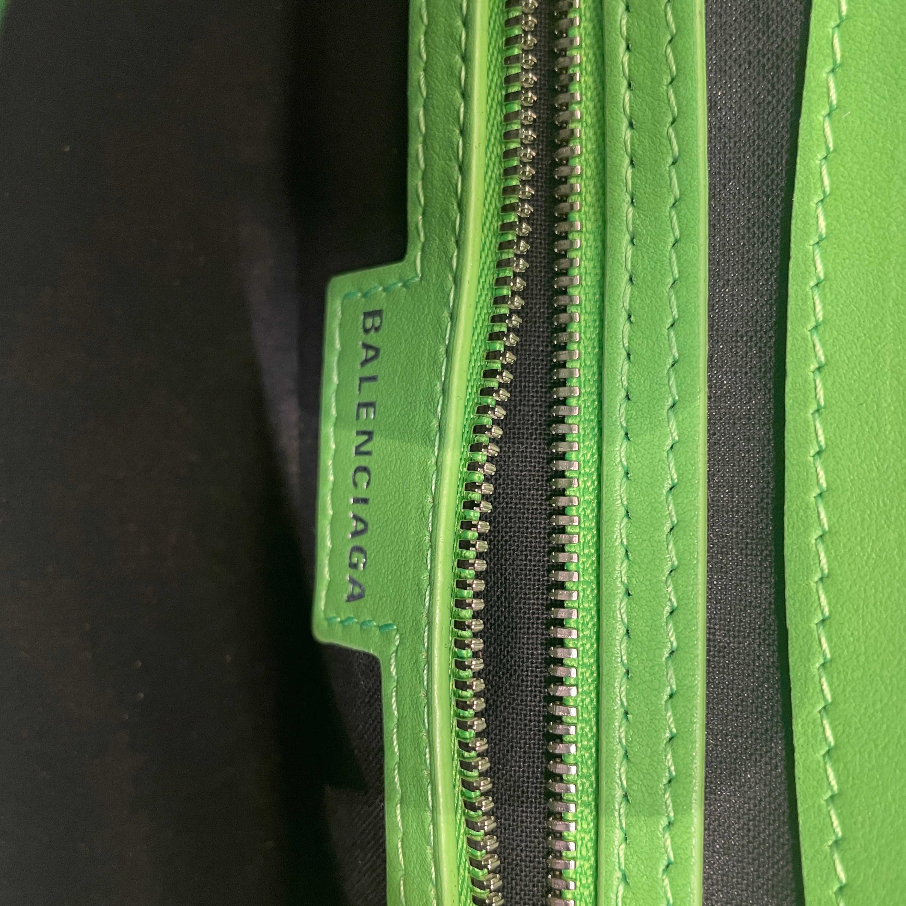 BALENCIAGA/Cross Body Bag/Leather/GRN/LINDSAY BAG view 5