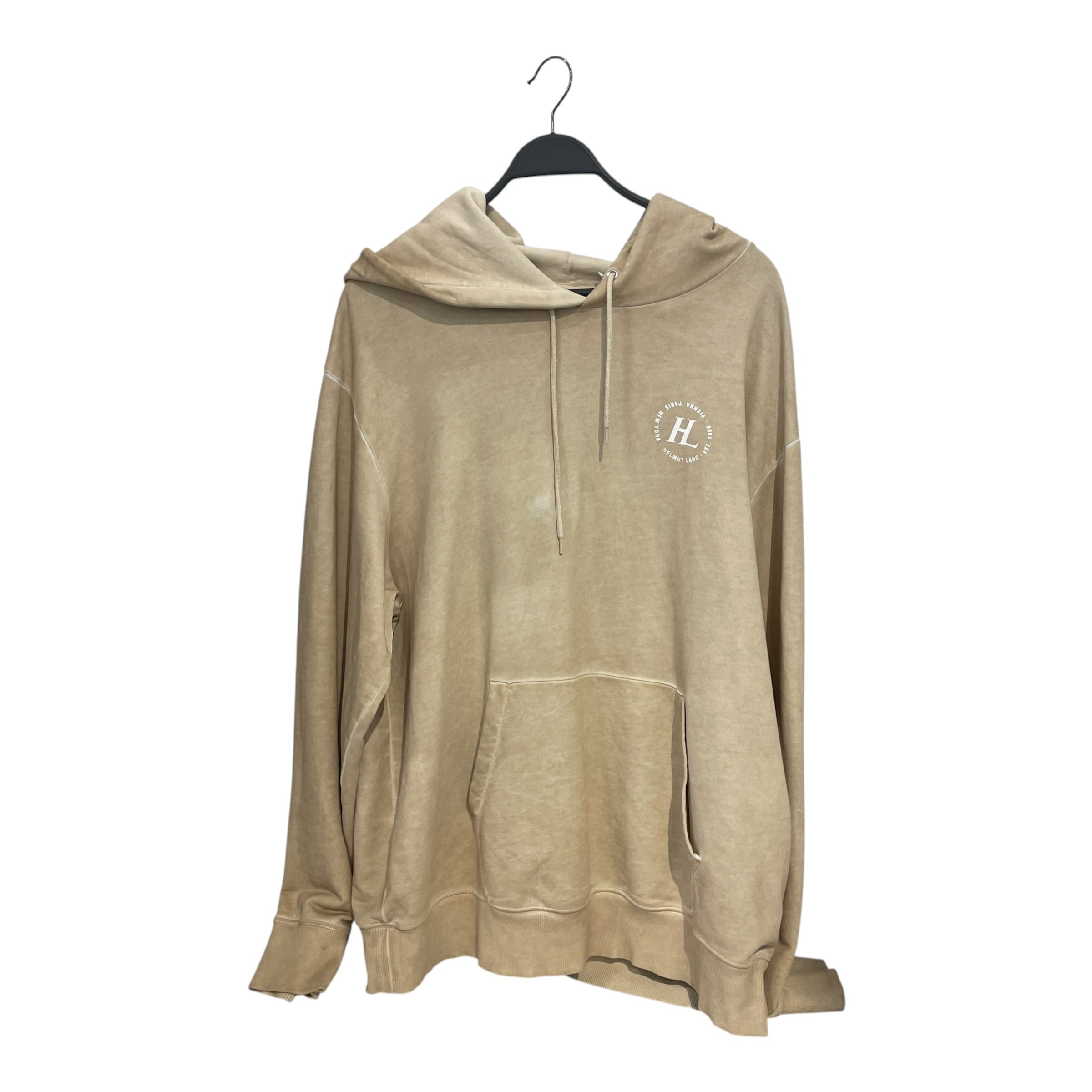Helmut Lang/Hoodie/XL/Cotton/BEG/Oversize/FINEST SWEATS view 1