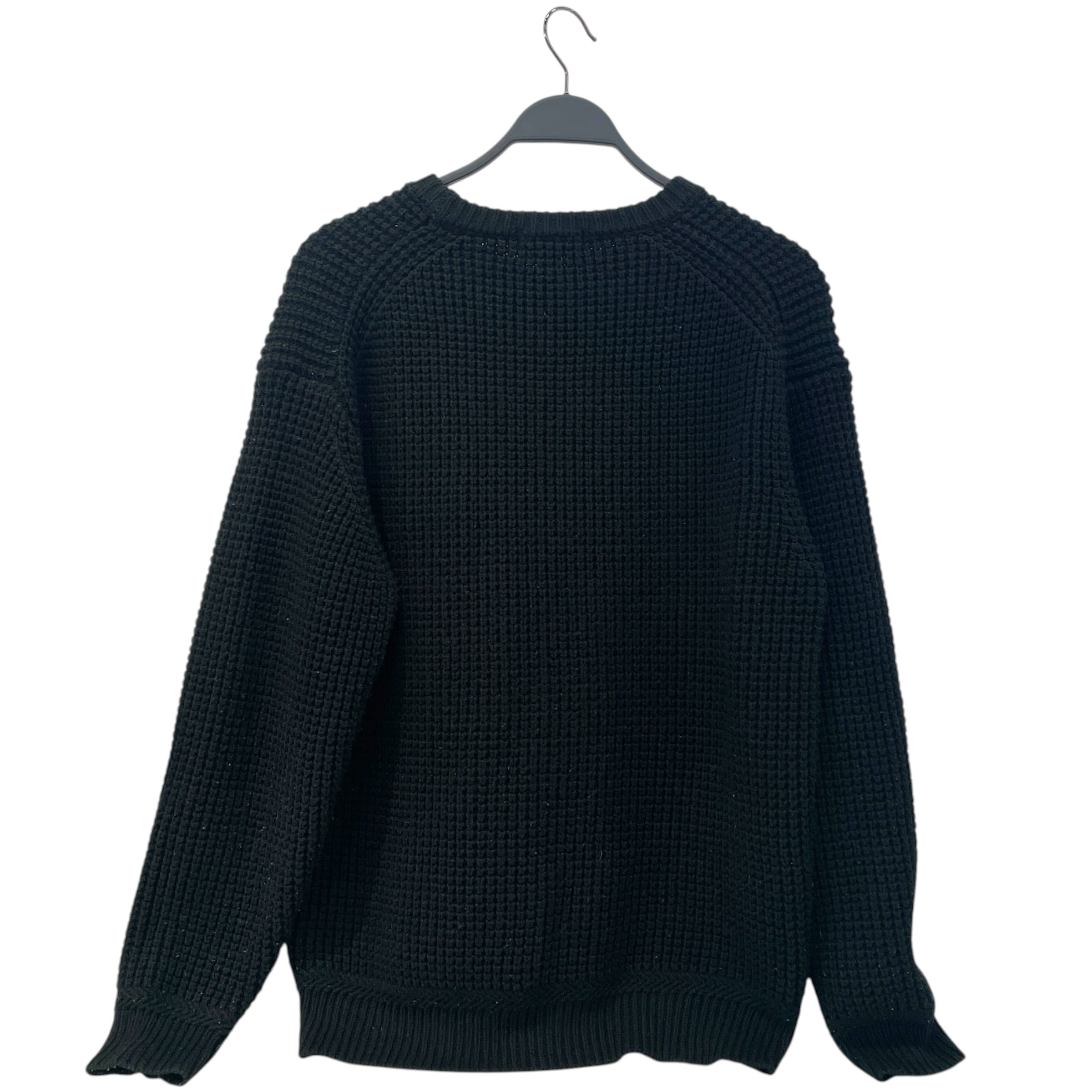 Supreme/Sweater/M/Cotton/BLK/Small Box Waffle view 2