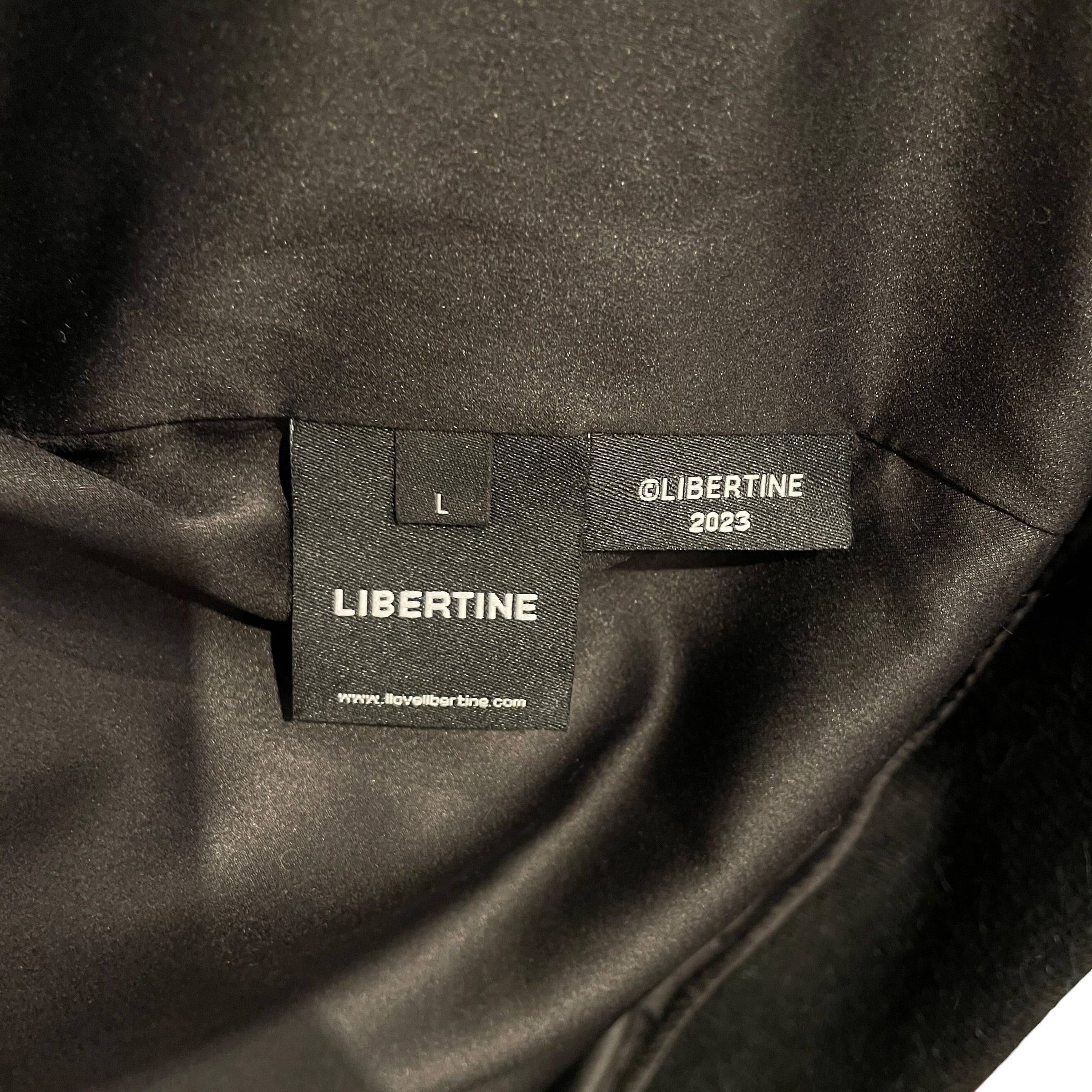 Libertine/Flight Jkt/L/Fake Fur/BLU/Animal Pattern/LONDON LEOPARDO BOMBER view 4