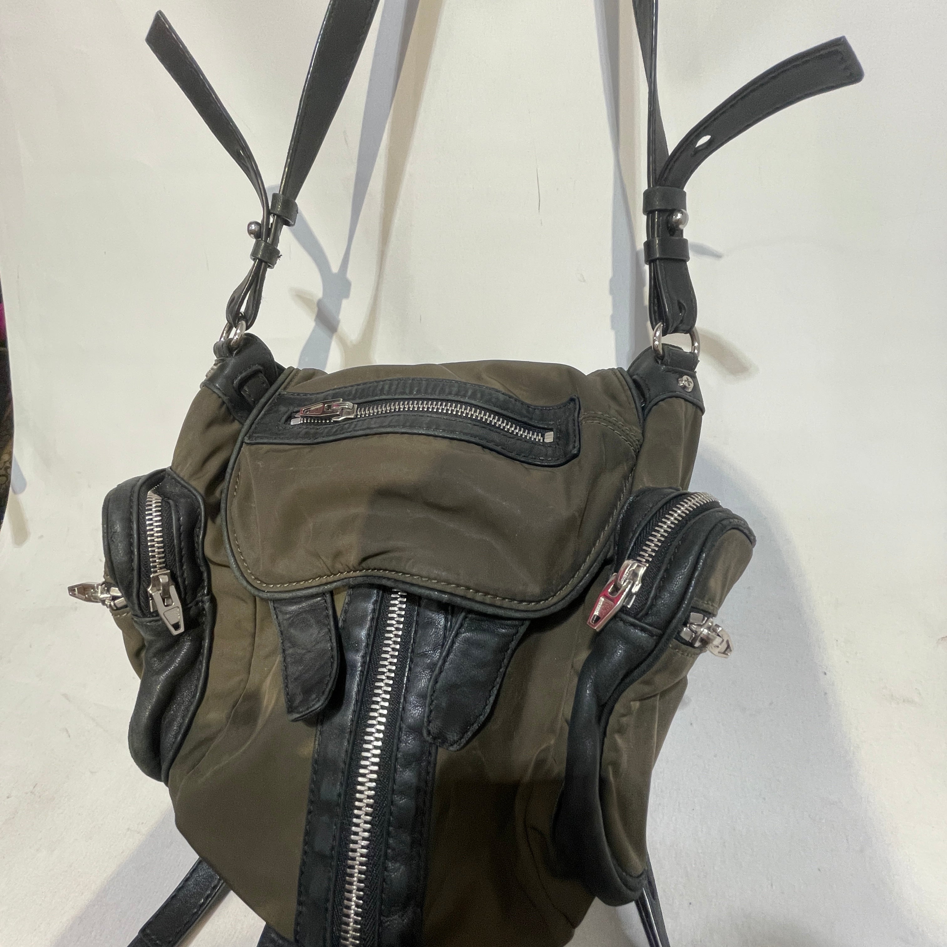 Alexander Wang/Backpack/Nylon/GRN/Mini Marti Nylon Backpack view 4
