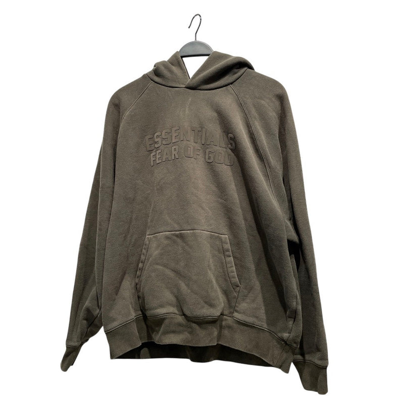 FEAR OF GOD/Hoodie/XL/Cotton/GRY/Oversize/CHEST FULL LOGO