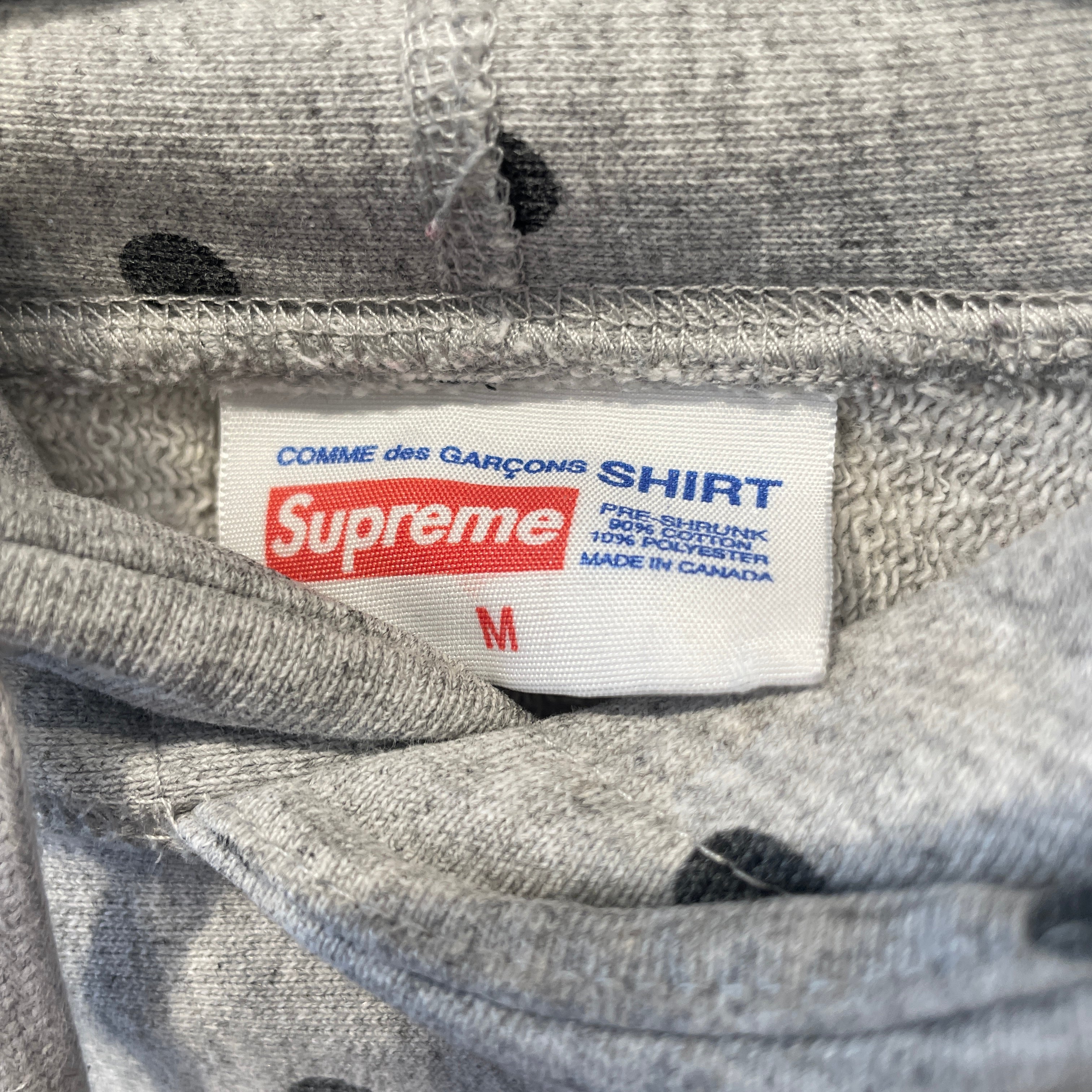 Supreme/CDG/Hoodie/M/Polka dot/Cotton/SLV/ view 3