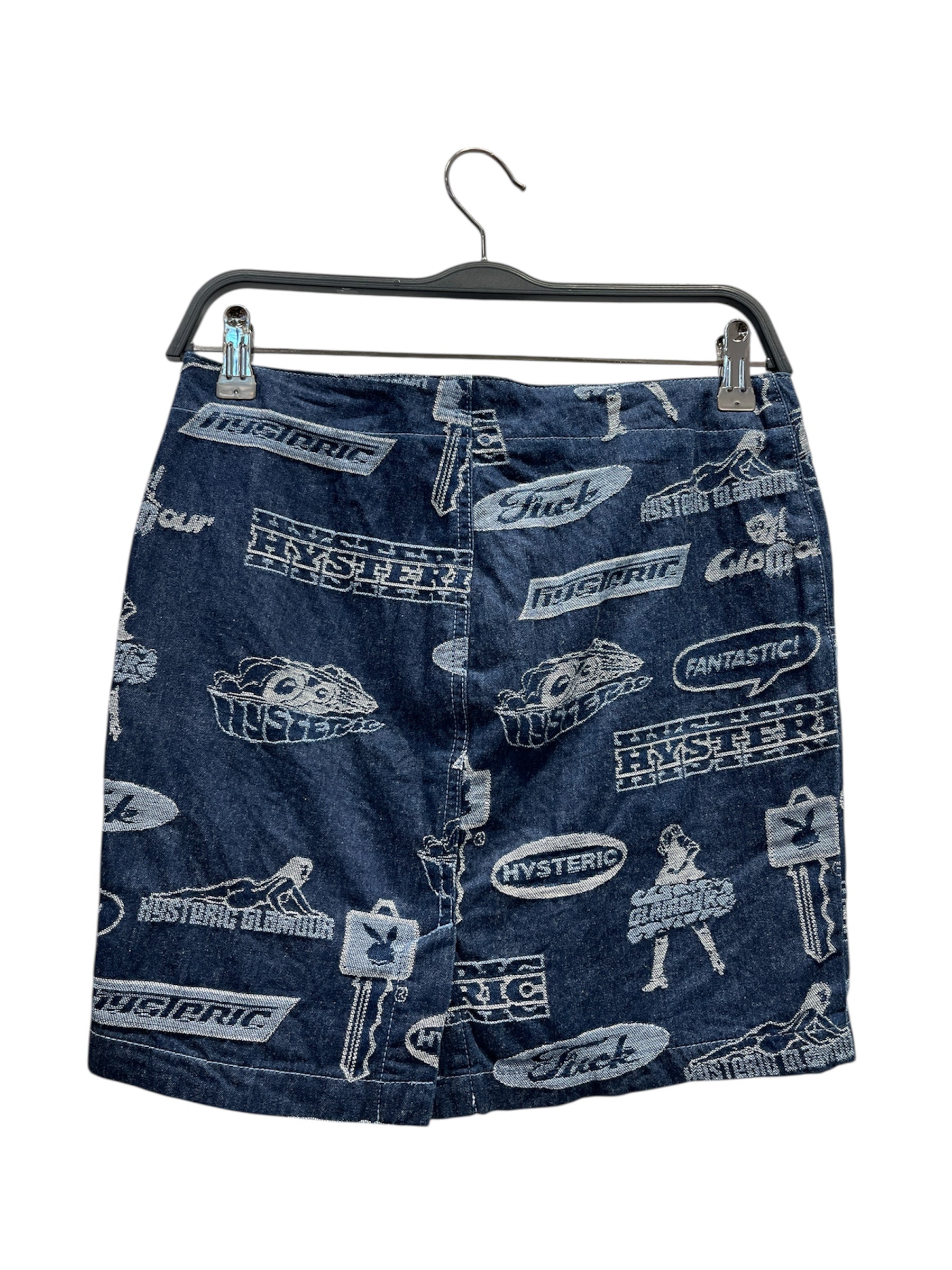 HYSTERIC GLAMOUR/Skirt/S/Cotton/IDG/Mini Length/90S PLAYBOY MINI SKIRT view 2