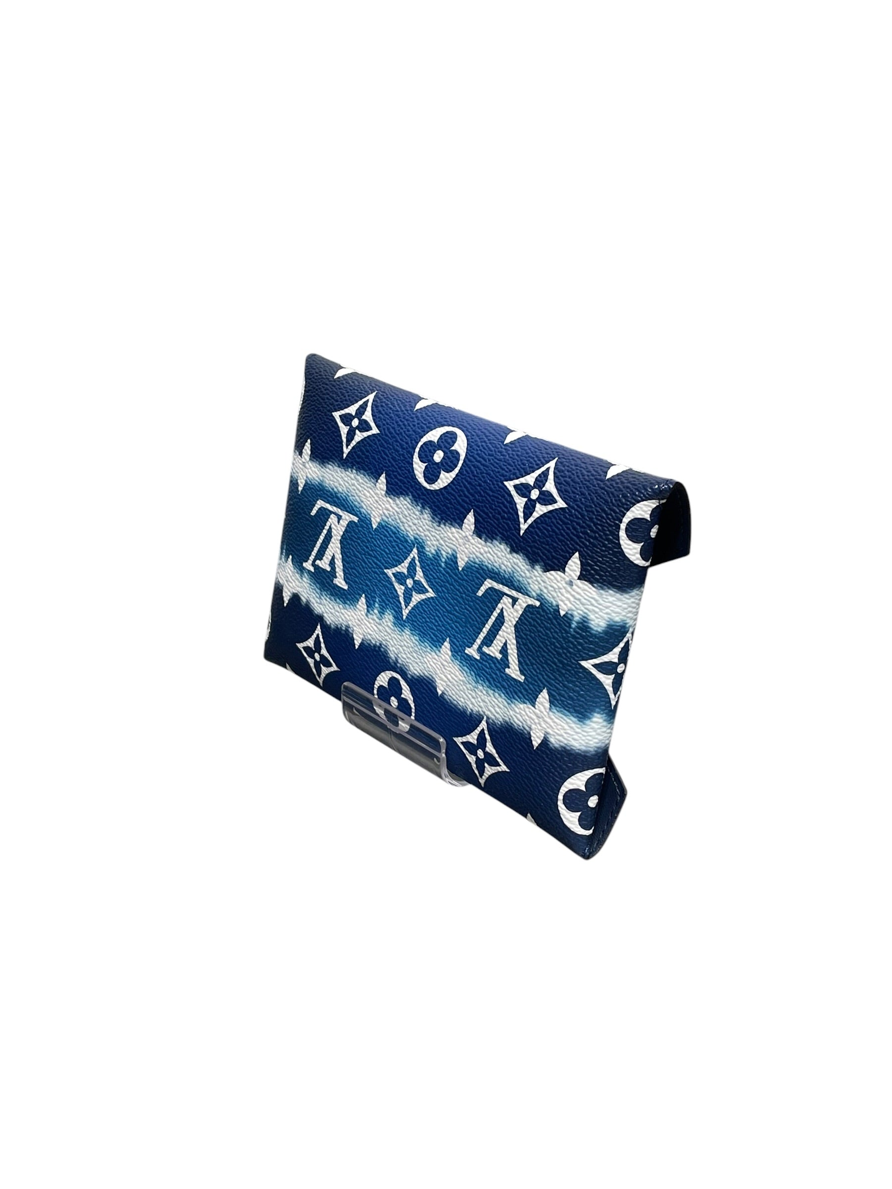 LOUIS VUITTON/Accessories/Monogram/Leather/BLU/Escale Kirigami MM view 2