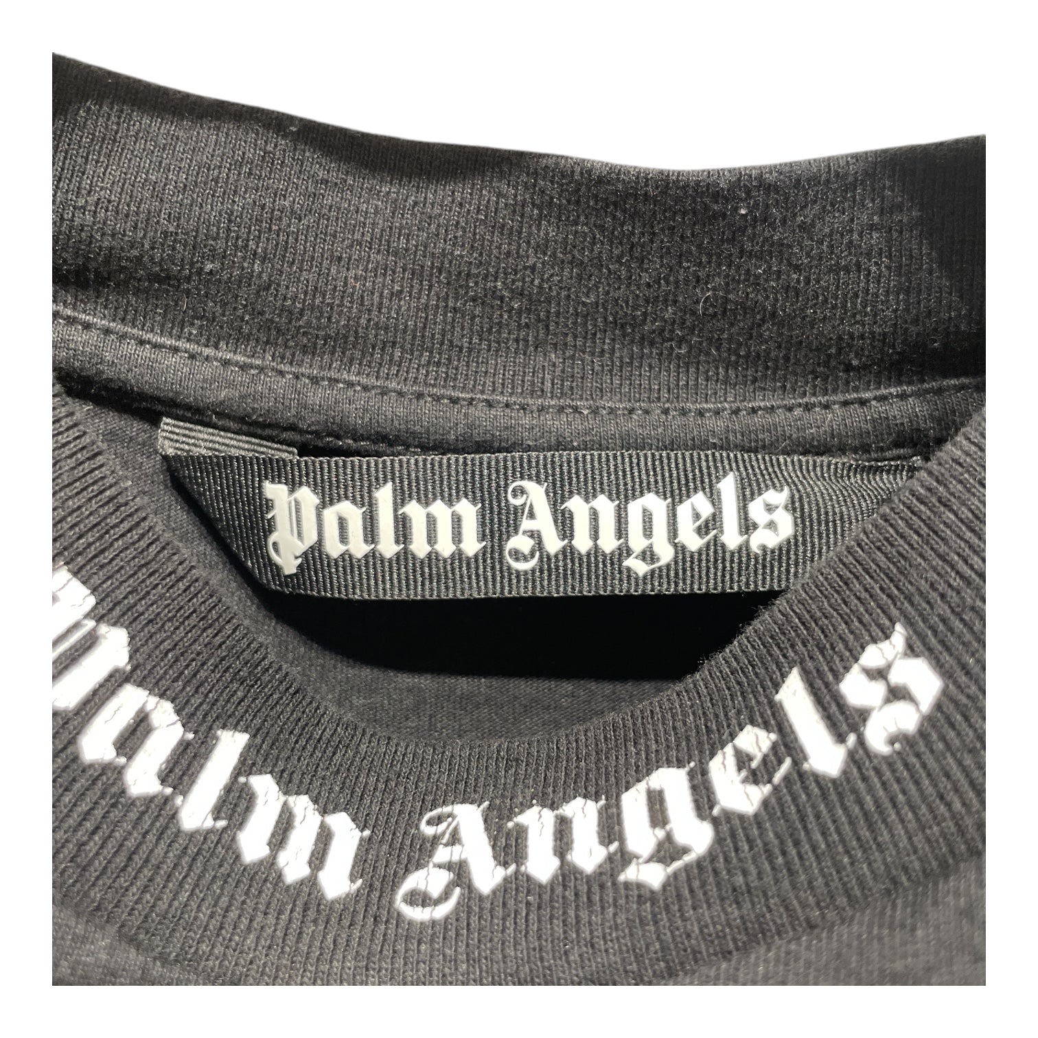 Palm Angels/LS T-Shirt/XS/Cotton/BLK/ view 3