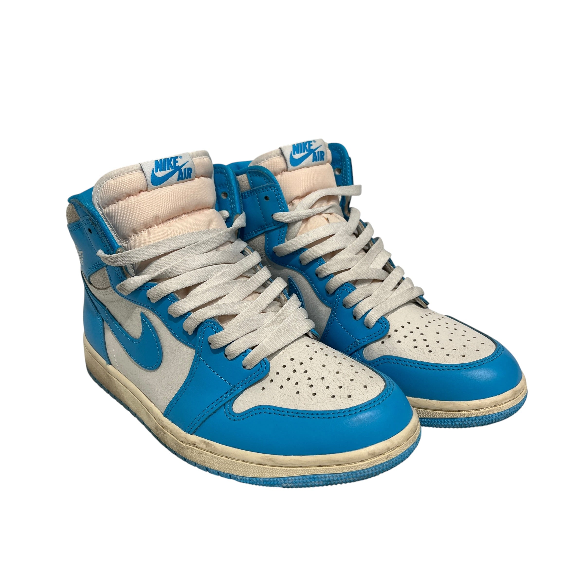 JORDAN BRAND/Hi-Sneakers/US 8/Leather/BLU/UNC Reimagined view 1
