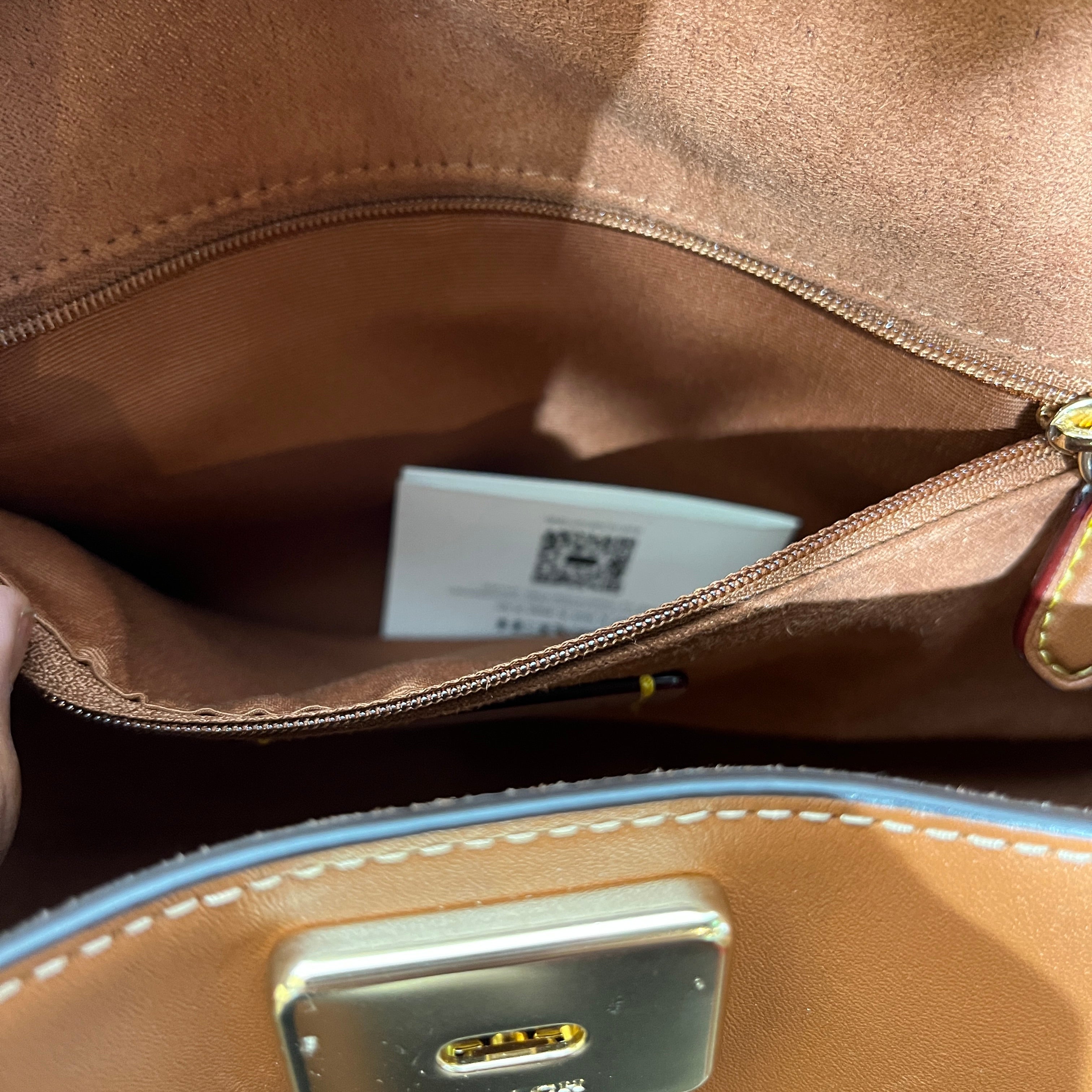 COACH/Bag/Leather/BRW/BRIDGET FLAP BAG view 5