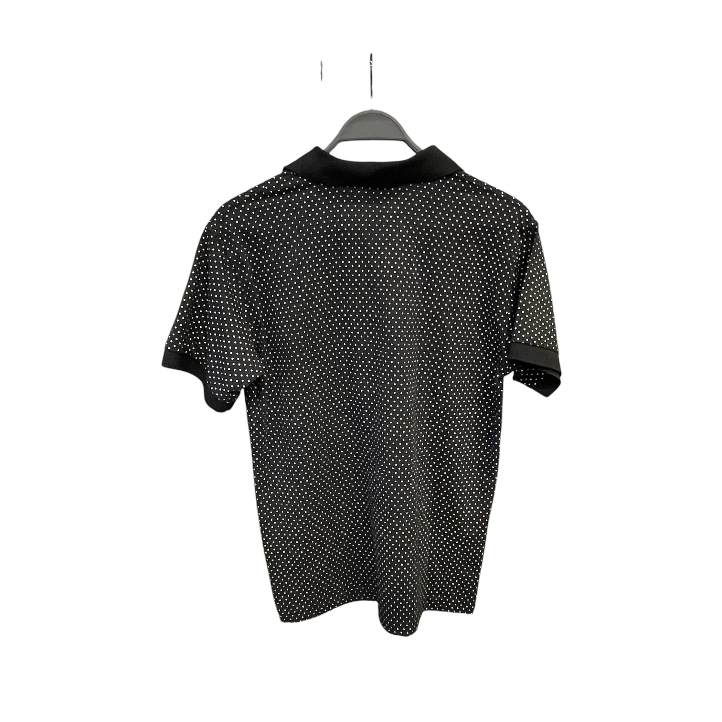 visvim/Polo Shirt/L/Cotton/BLK/Polka Dot/polka polo view 2