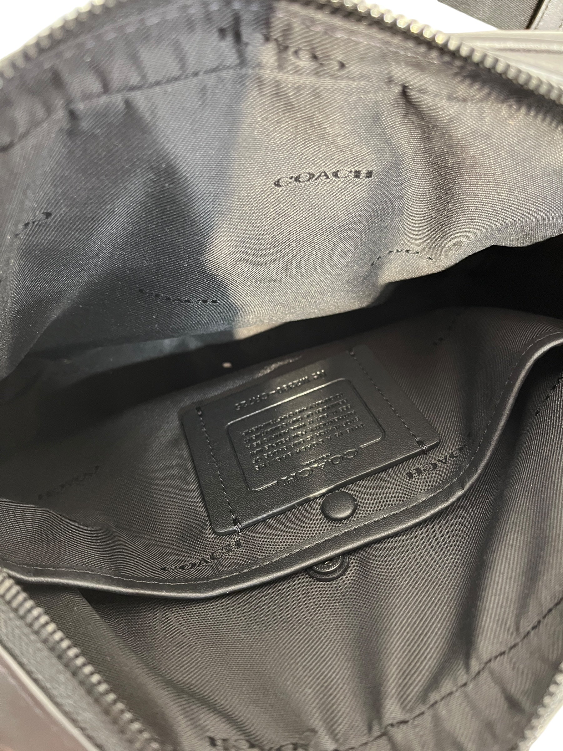 COACH/Cross Body Bag/Leather/BLK/ view 6