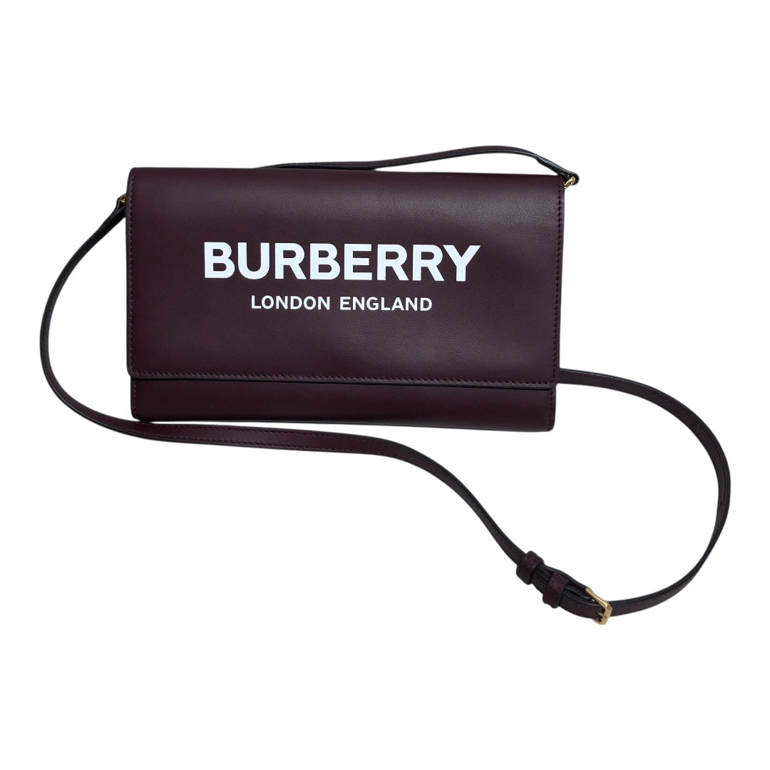 BURBERRY/Cross Body Bag/Leather/BRD/ view 2