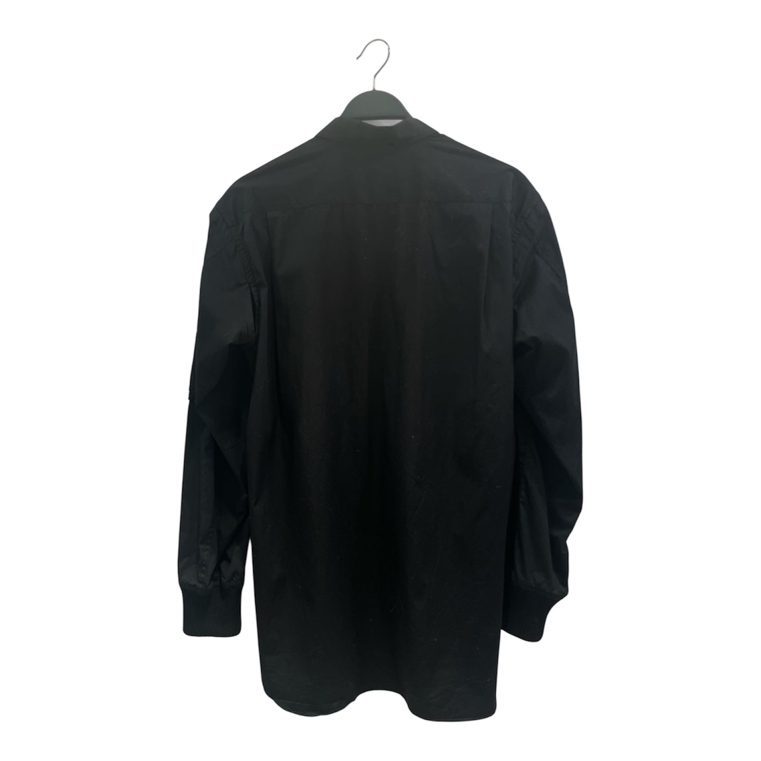 COMME des GARCONS/LS Shirt/L/Cotton/BLK/pockets on sleeves view 2