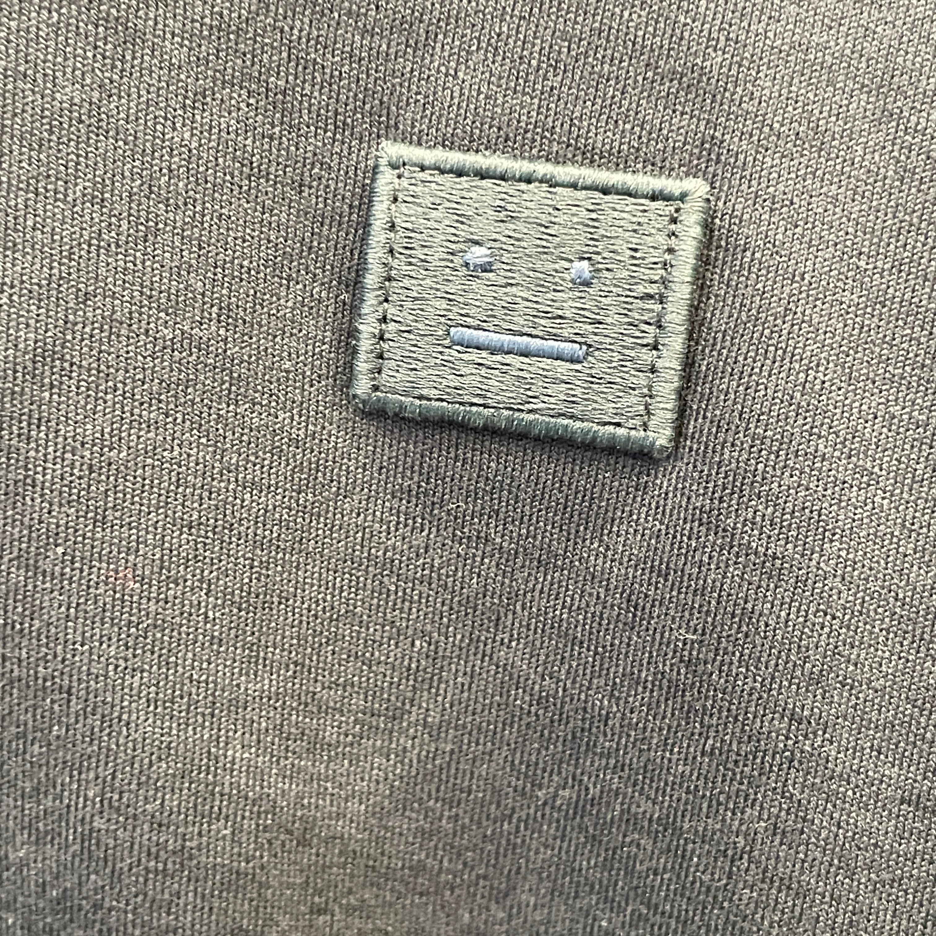 Acne Studios/LS T-Shirt/M/Cotton/BLK/patch view 5