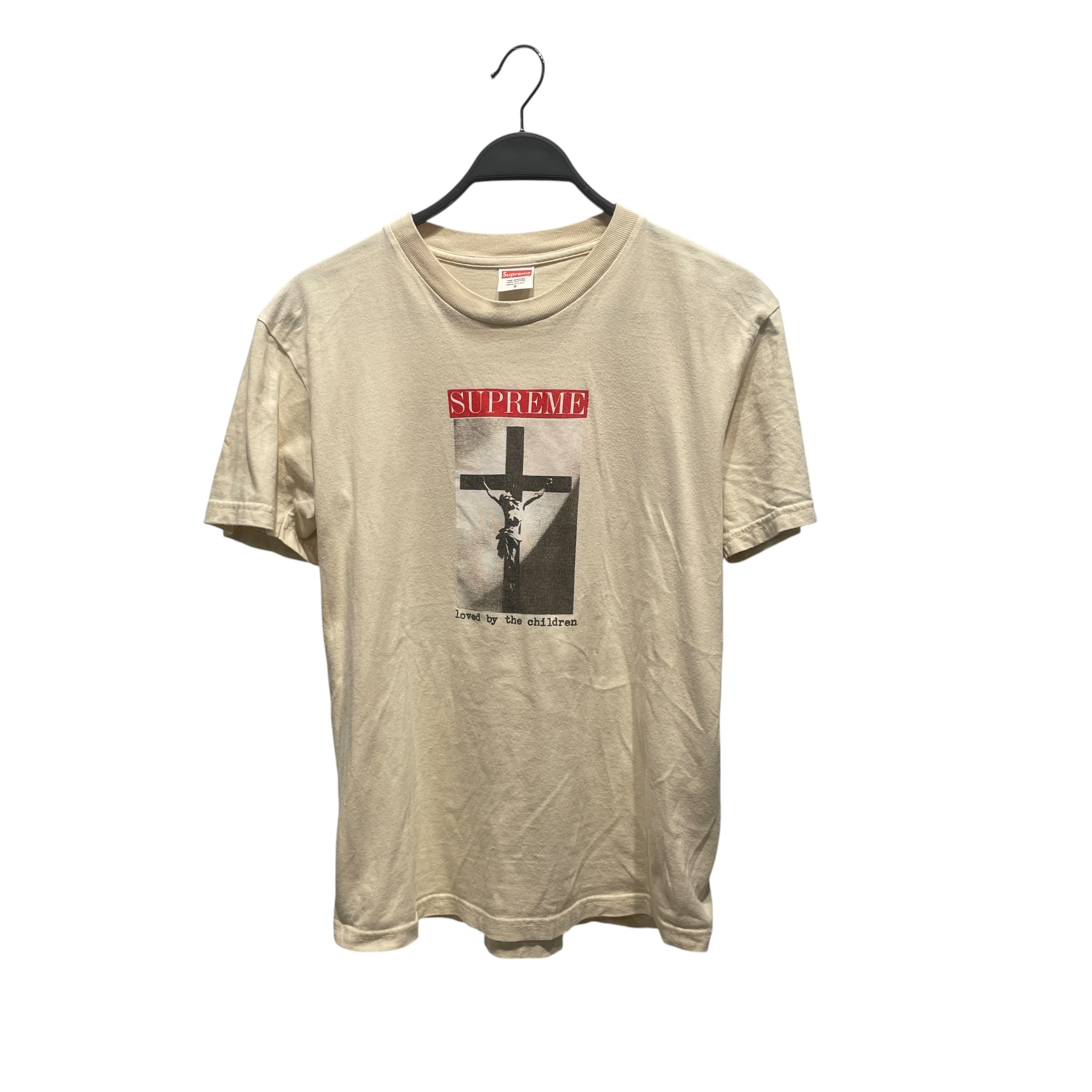 Supreme/T-Shirt/S/Cotton/CRM/ view 1