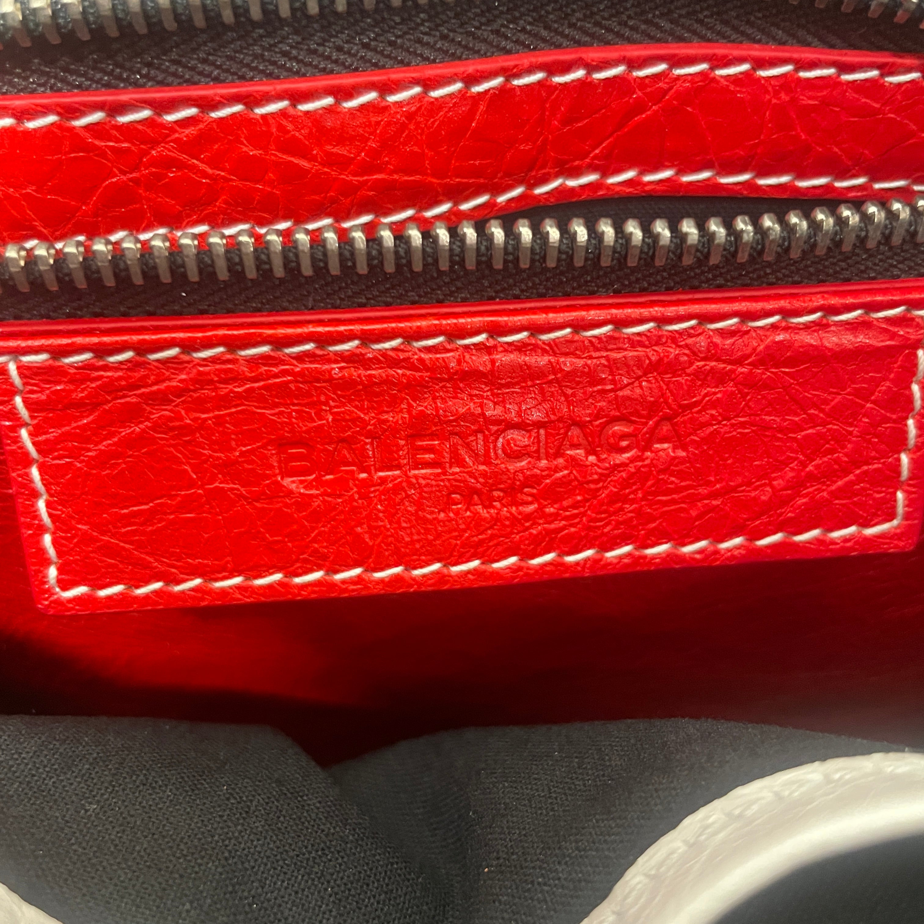 BALENCIAGA/Cross Body Bag/Stripe/Leather/MLT/ view 5
