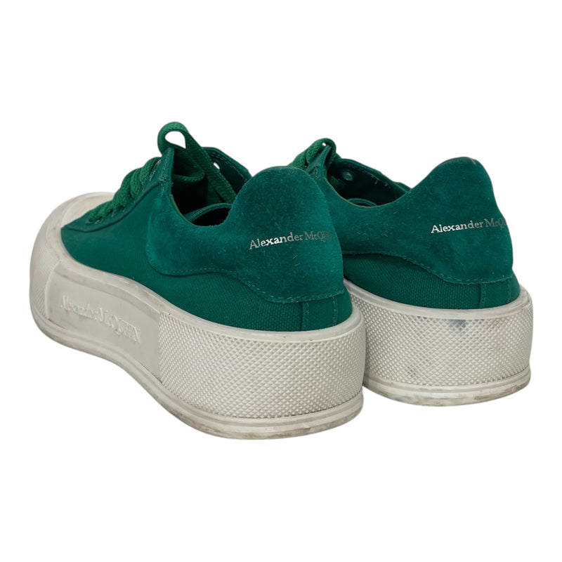 Alexander McQueen/Low-Sneakers/EU 36/Canvas/GRN/
