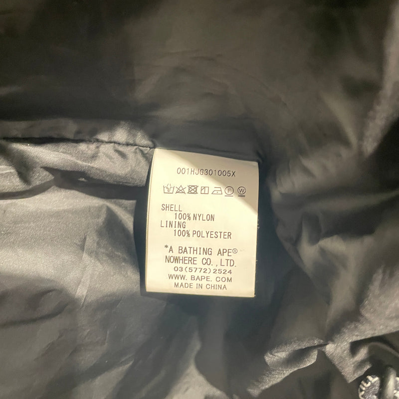 A BATHING APE/Windbreaker/XXL/Nylon/NVY/Camouflage/A BATHING APE ACROSS