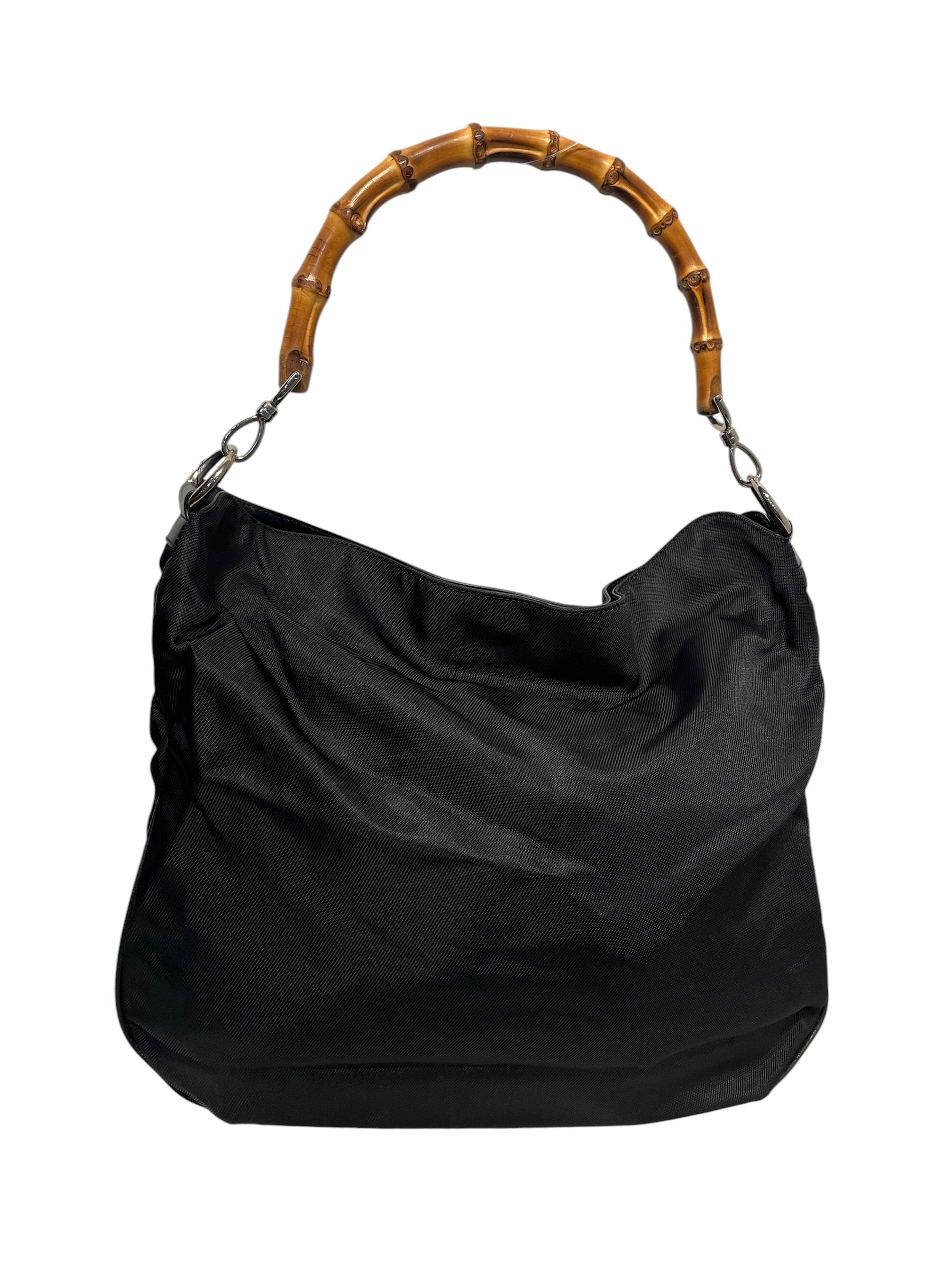 GUCCI/Hand Bag/L/Nylon/BLK/0012001311577 view 3