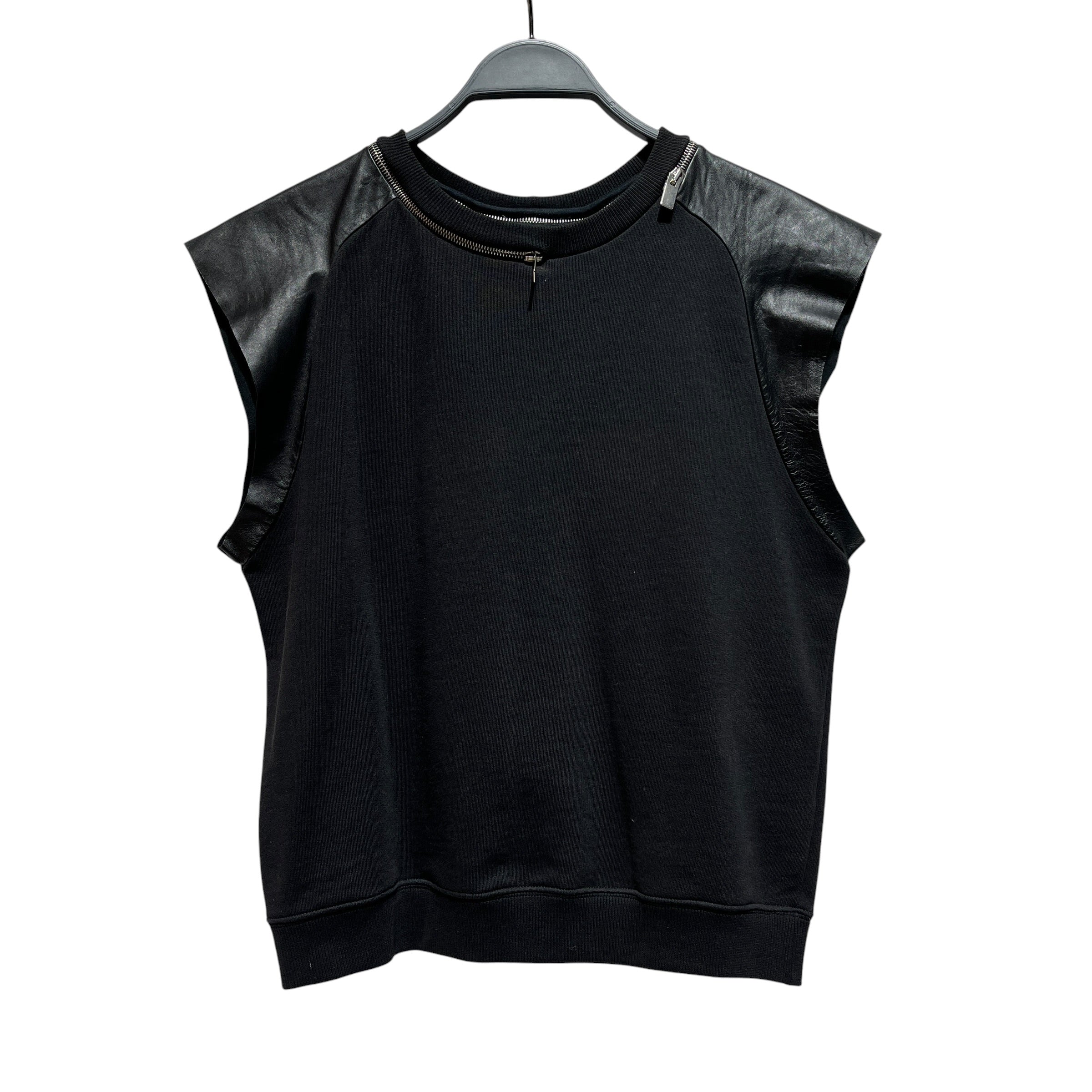 SAINT LAURENT/SL Blouse/40/Cotton/BLK/ view 1
