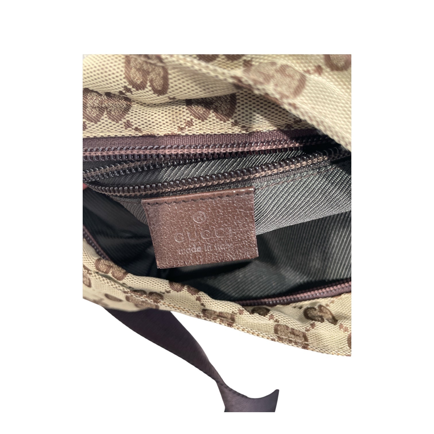 GUCCI/Cross Body Bag/Monogram/Cotton/CML/GG MONOGRAM CROSSBODY view 5