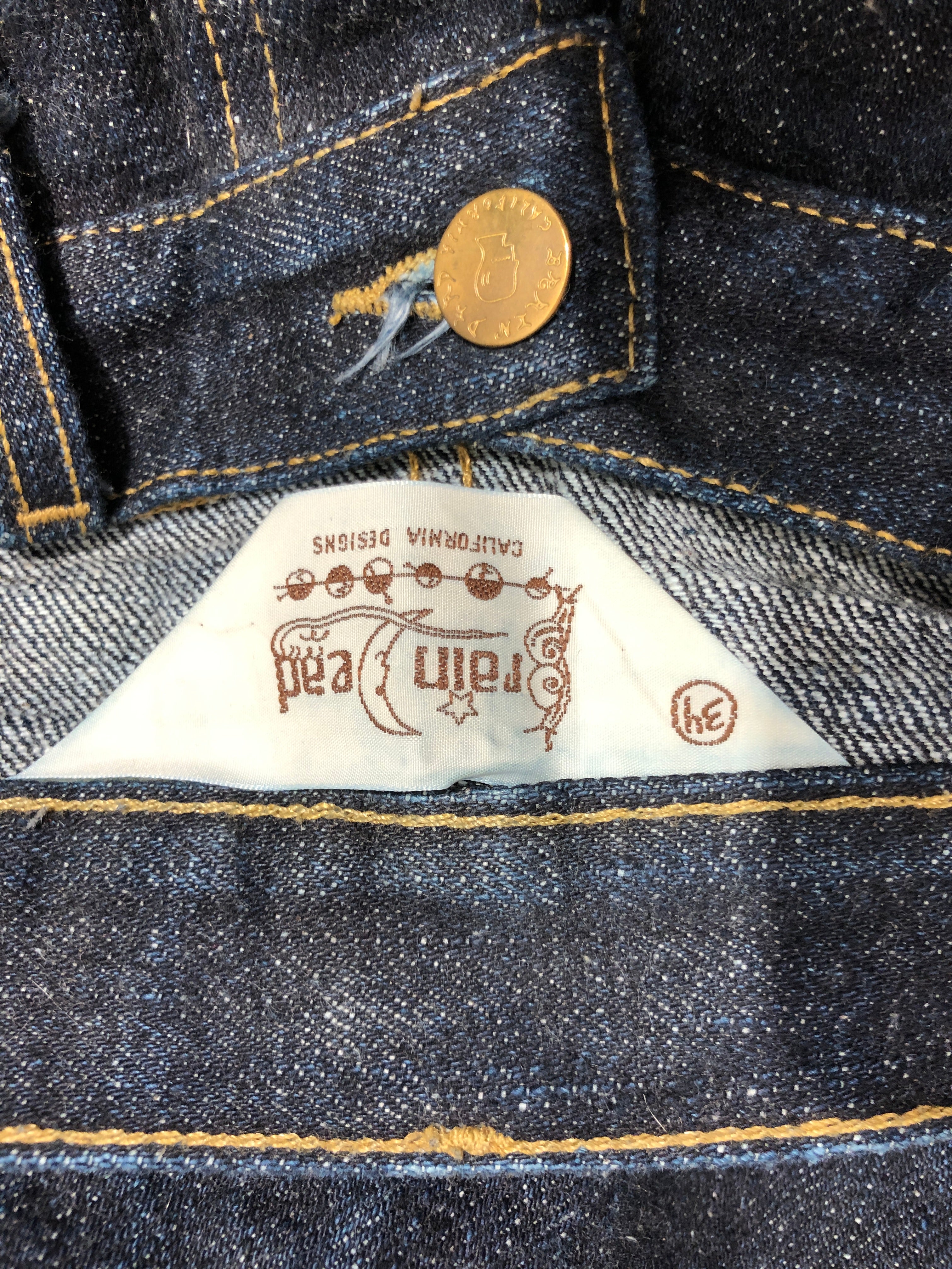Brain Dead/Pants/34/Denim/NVY/Button Fly/ view 5