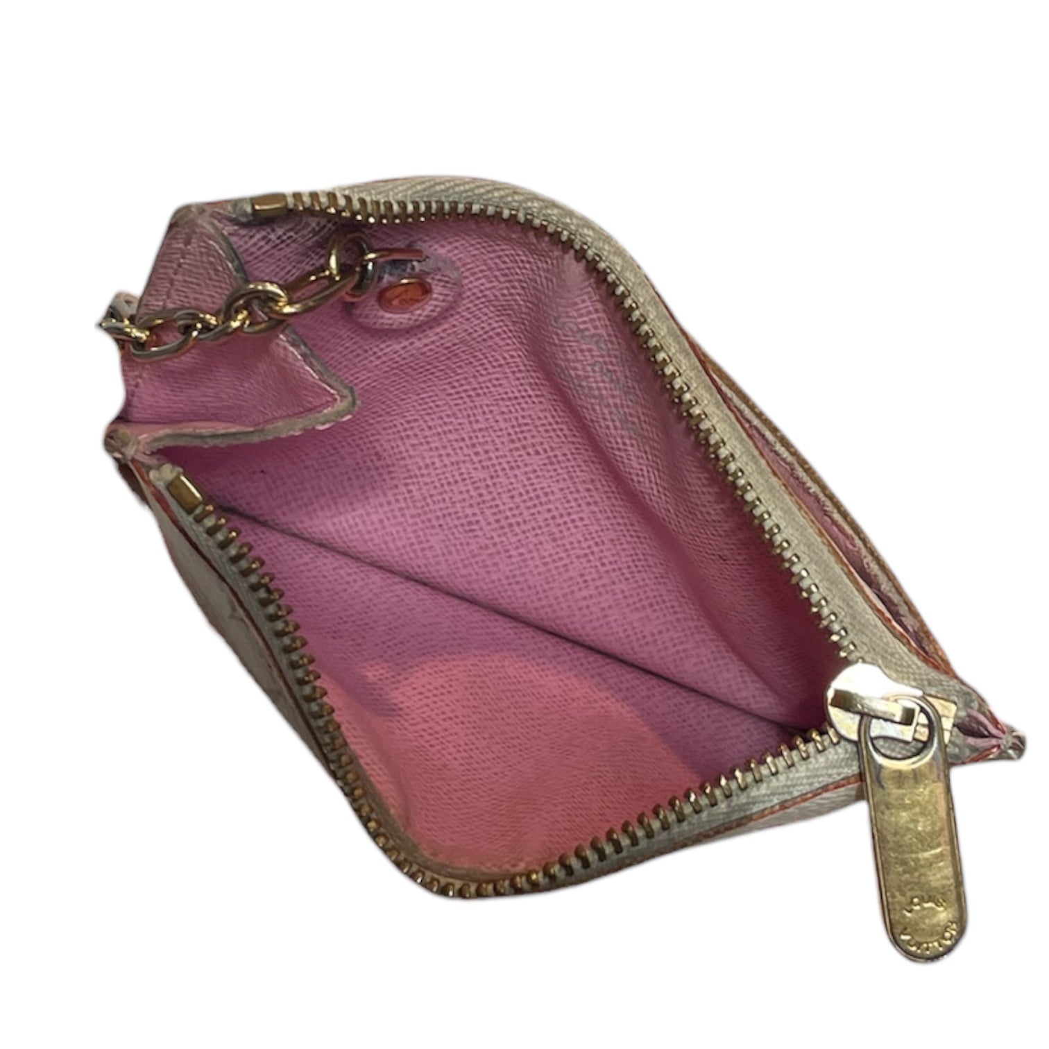 LOUIS VUITTON/Pouch/Monogram/WHT/takashi murakami view 3
