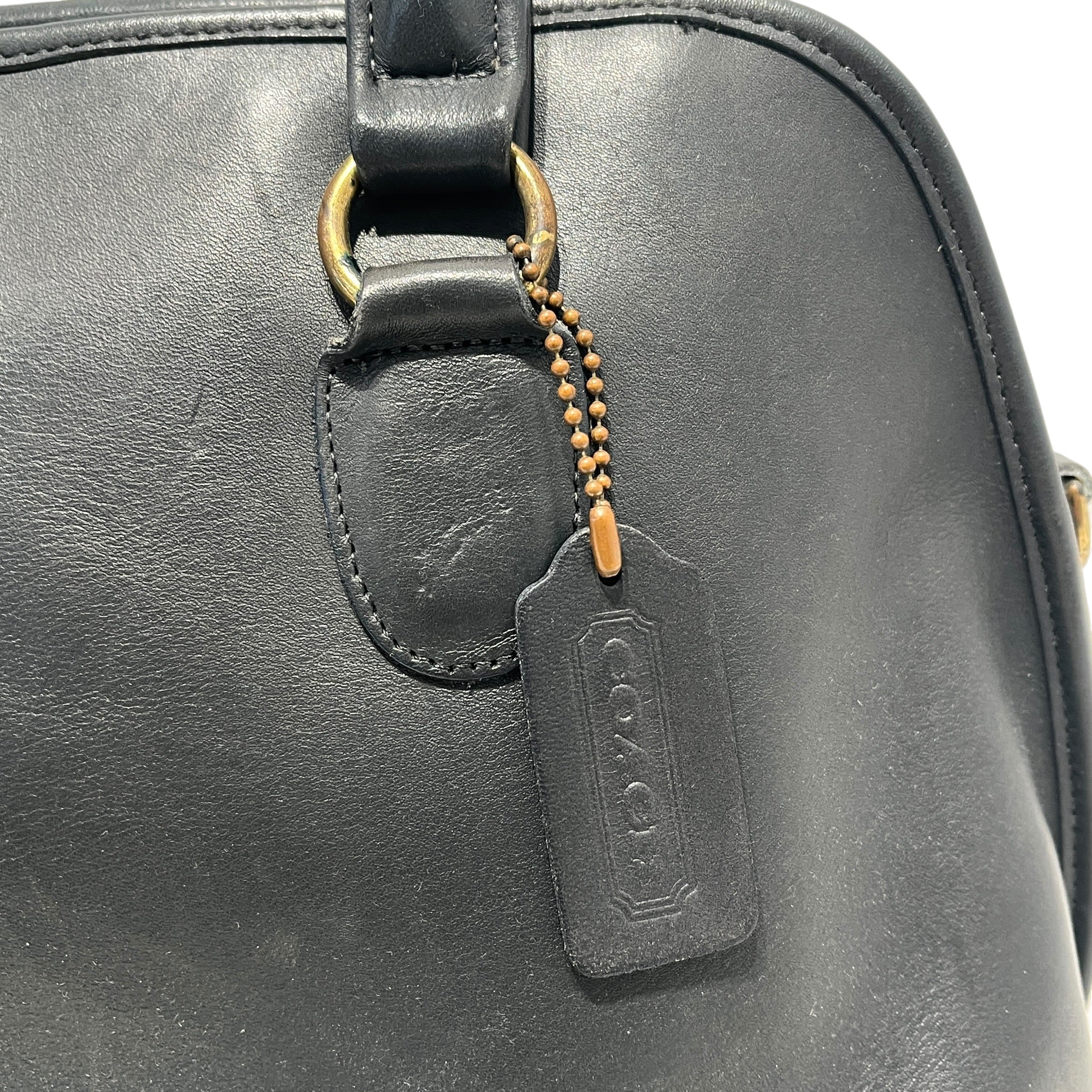 COACH/Bag/Leather/BLK/vintage baxter bag view 8