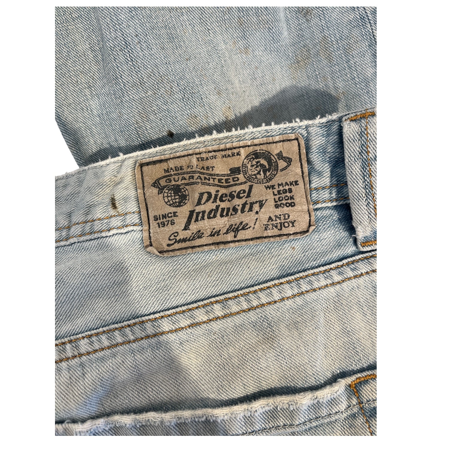 DIESEL/Straight Pants/34/Denim/BLU/LIGHTWASH view 5