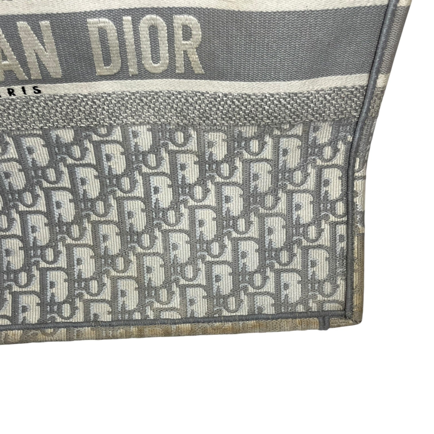 Christian Dior/Tote Bag/Monogram/GRY/Book Tote view 11