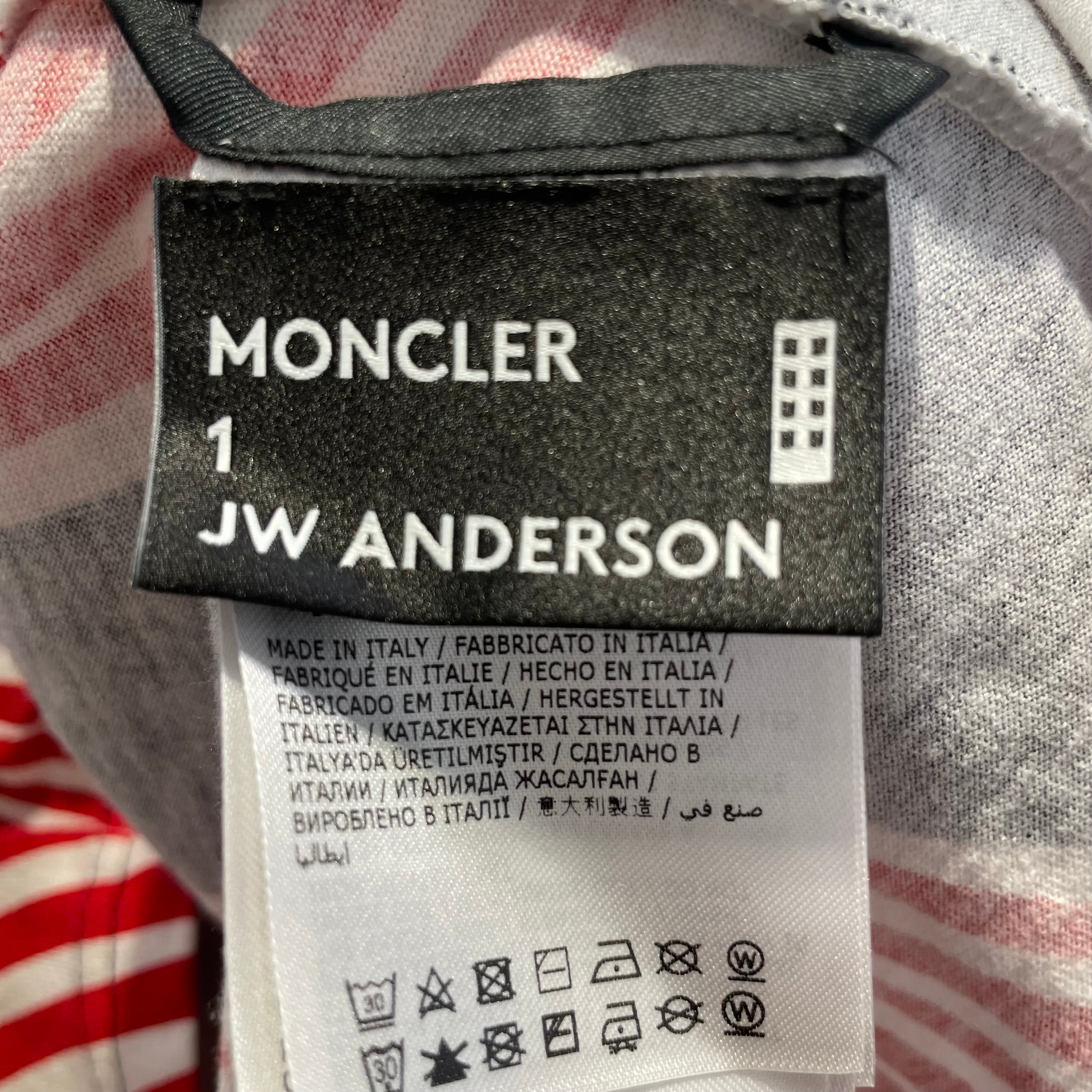 MONCLER/JW ANDERSON(J.W.ANDERSON)/T-Shirt/S/Cotton/MLT/All Over Print/RED/BLK/WHT view 5