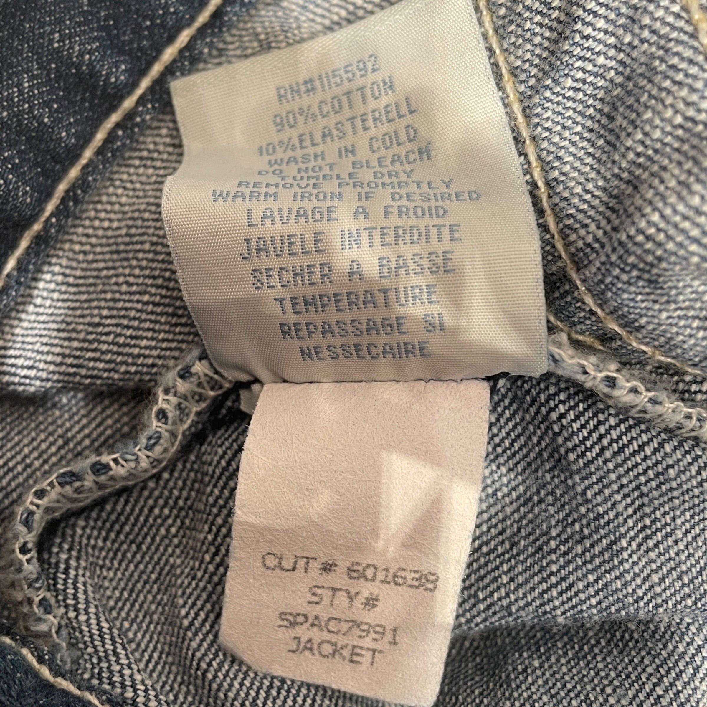 ROBIN'S JEAN/Denim Jkt/S/Denim/BLU/ view 5