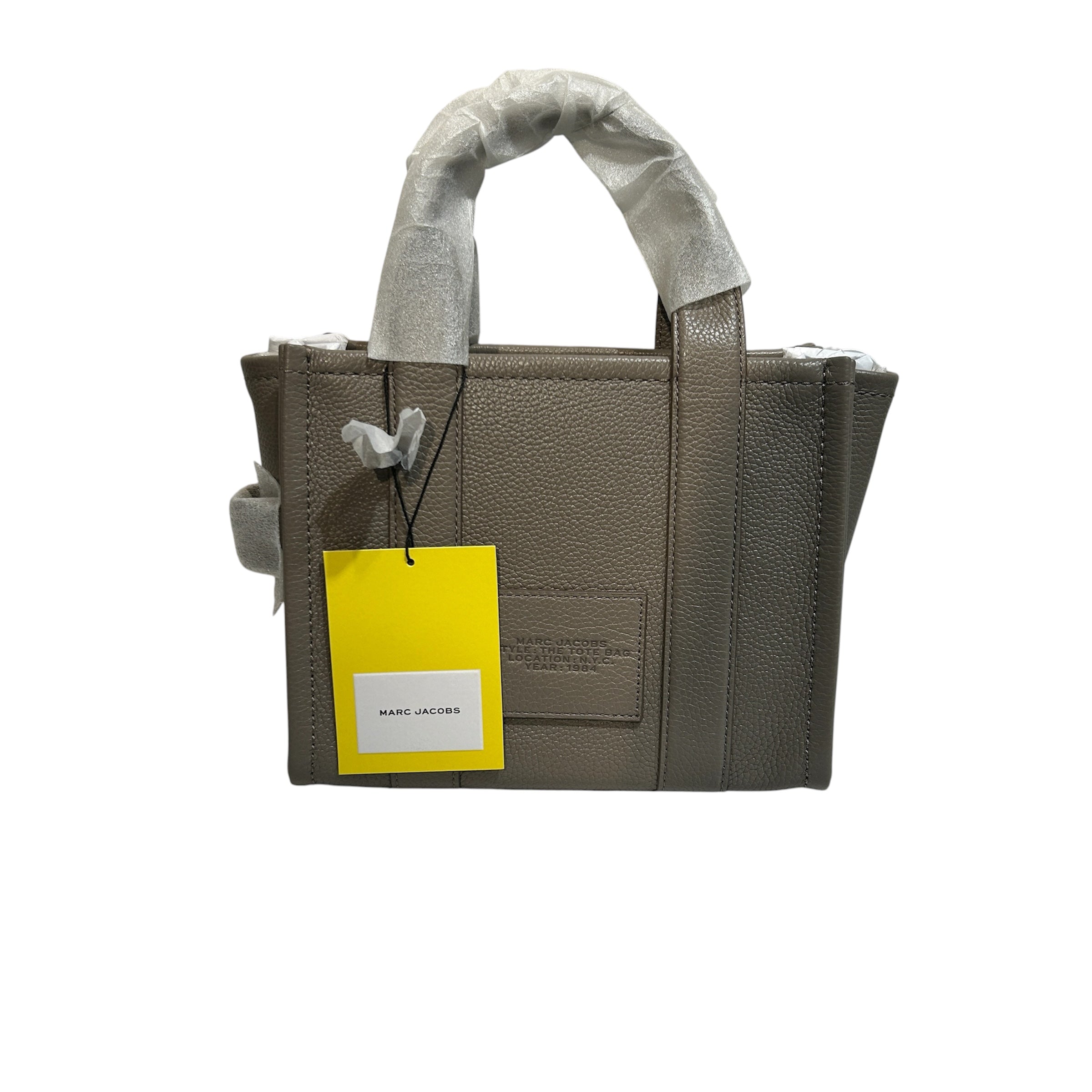 MARC JACOBS/Tote Bag/Leather/GRY/The Small Tote Leather view 1