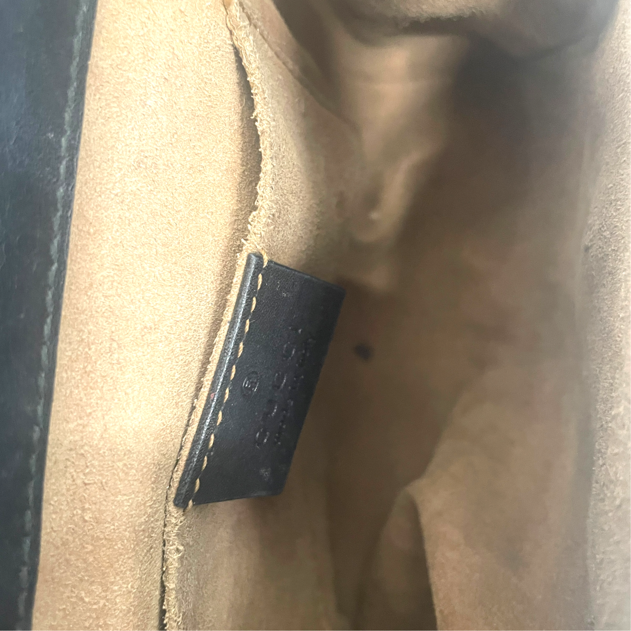 GUCCI/Cross Body Bag/Monogram/Leather/BRW/gg supreme padlock view 6