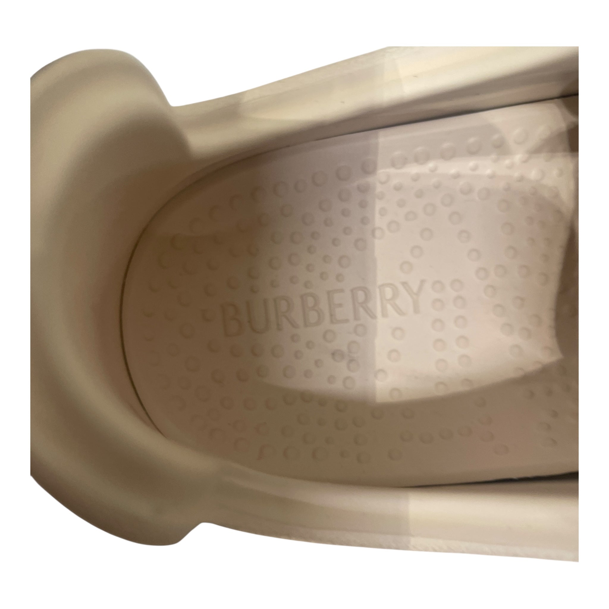 BURBERRY/Low-Sneakers/EU 40/CRM/FAUX LACE PRINTED SNEAKER view 7