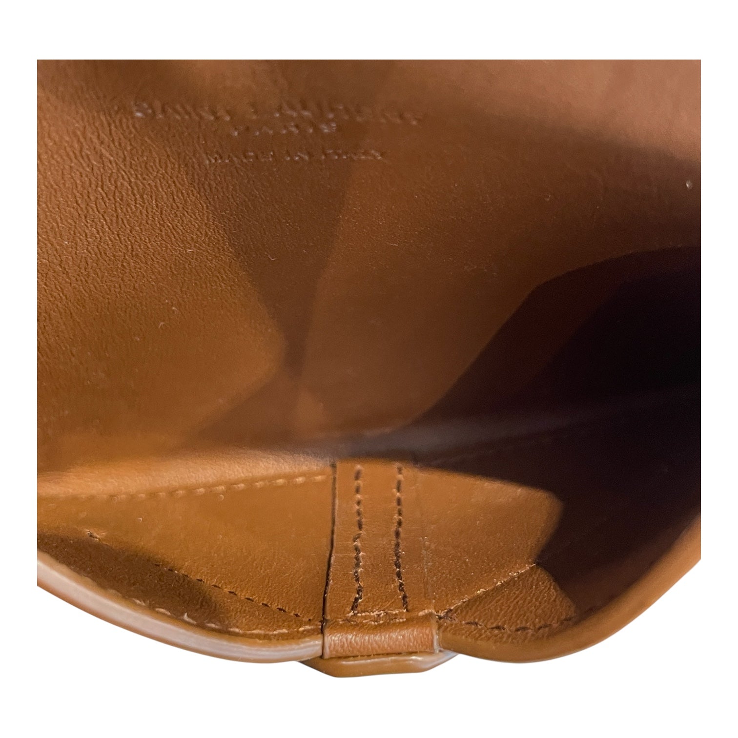 SAINT LAURENT/Wallet/Leather/BRW/L's/SAINT LAURENT WALLET view 5