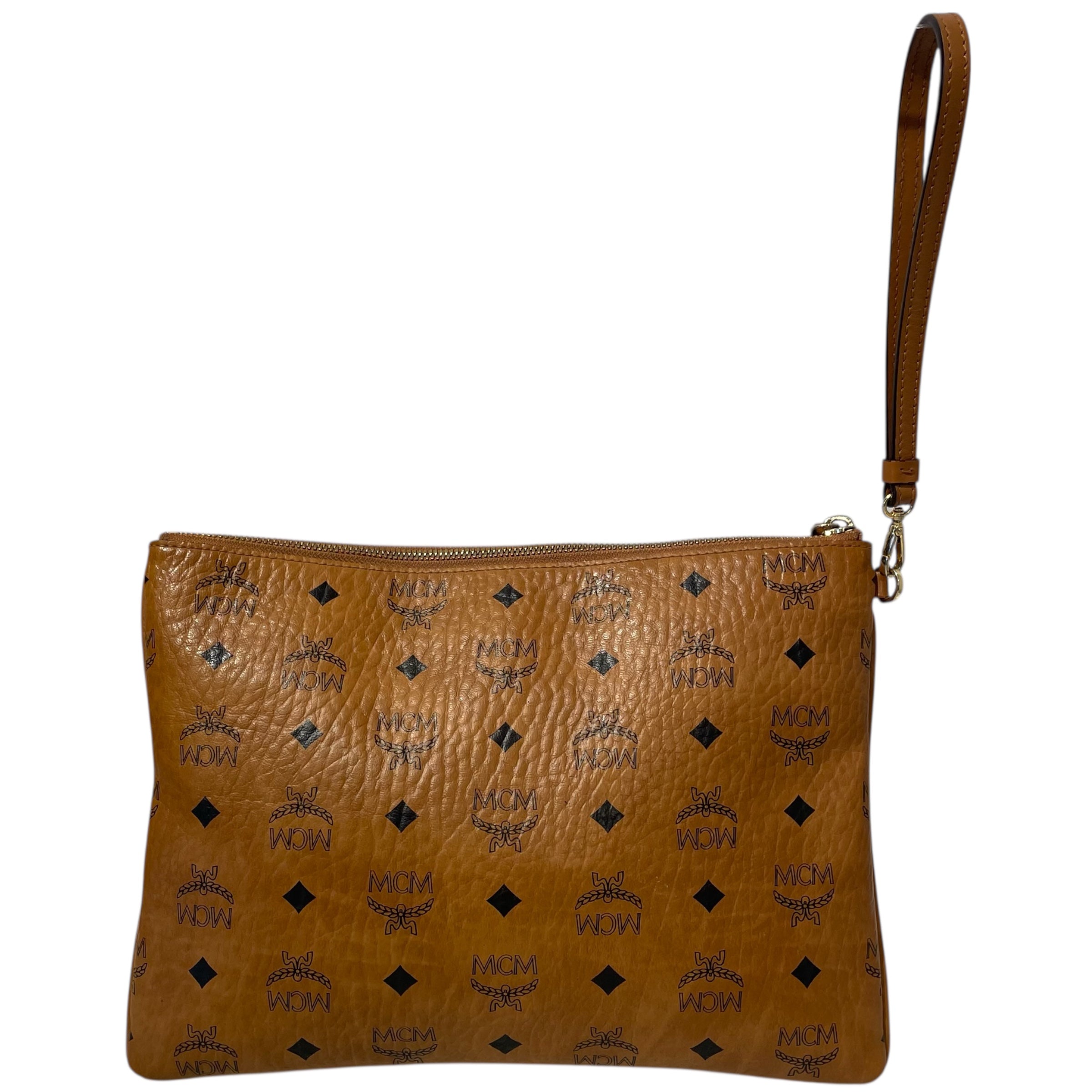 MCM/Clutch Bag/M/Monogram/Leather/BEG/T0780 view 2