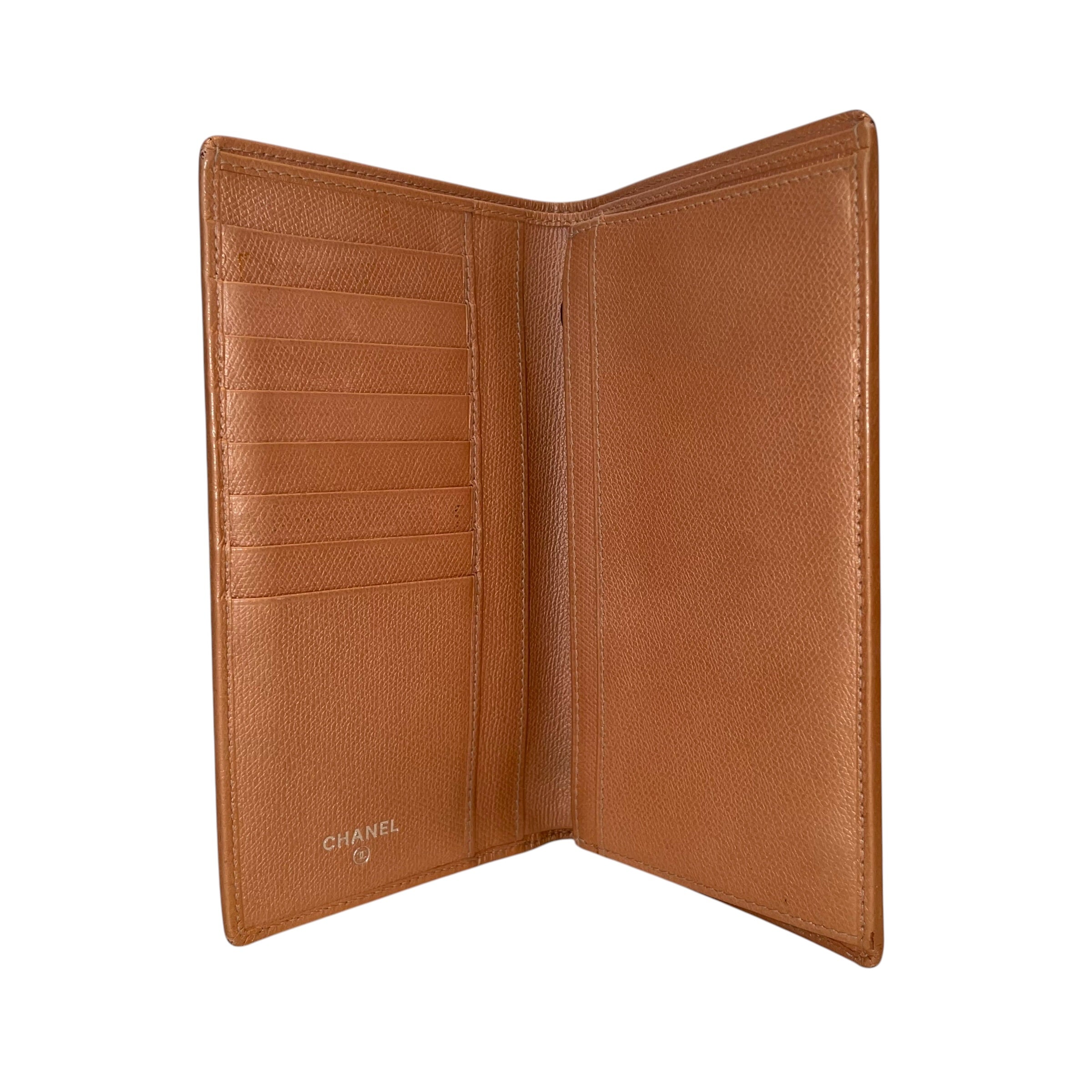 CHANEL/Wallet/Leather/PNK/L's/pnk logo/bie inside/mono view 3