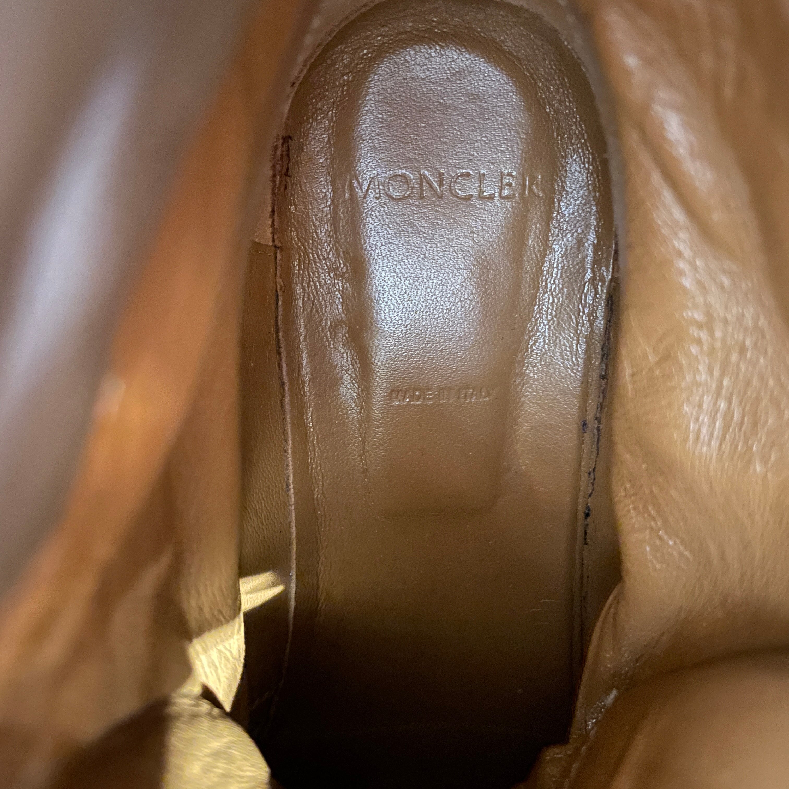 MONCLER/Lace Up Boots/EU 37/Suede/GRN/ view 3