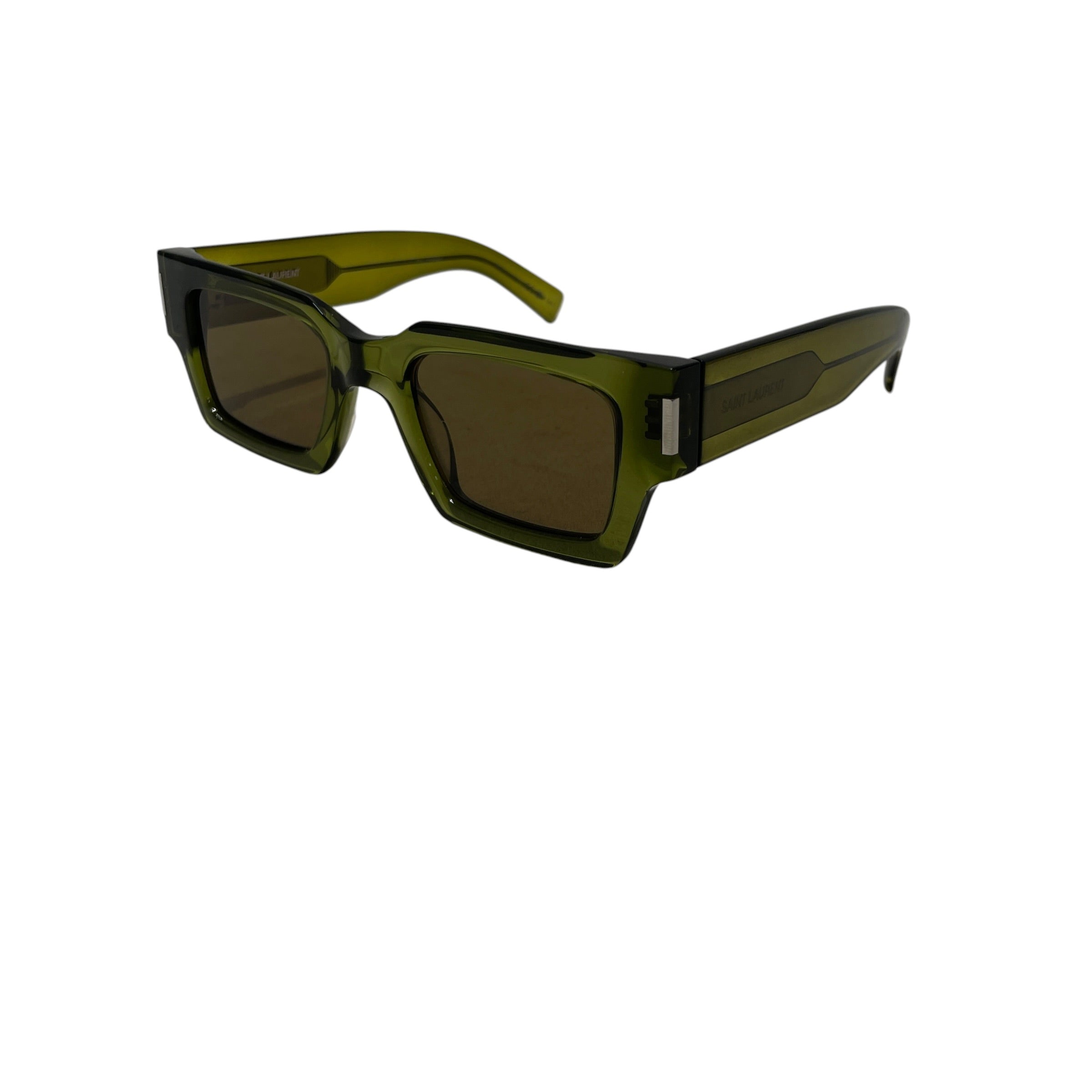 YVES SAINT LAURENT/Sunglasses/Plastic/GRN/M's/SL 572 view 2