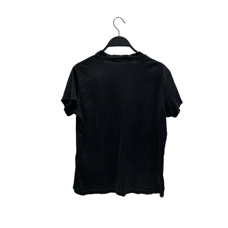GIVENCHY/T-Shirt/M/Cotton/BLK/GIVENCHY PARIS DISTRESSED SHRT