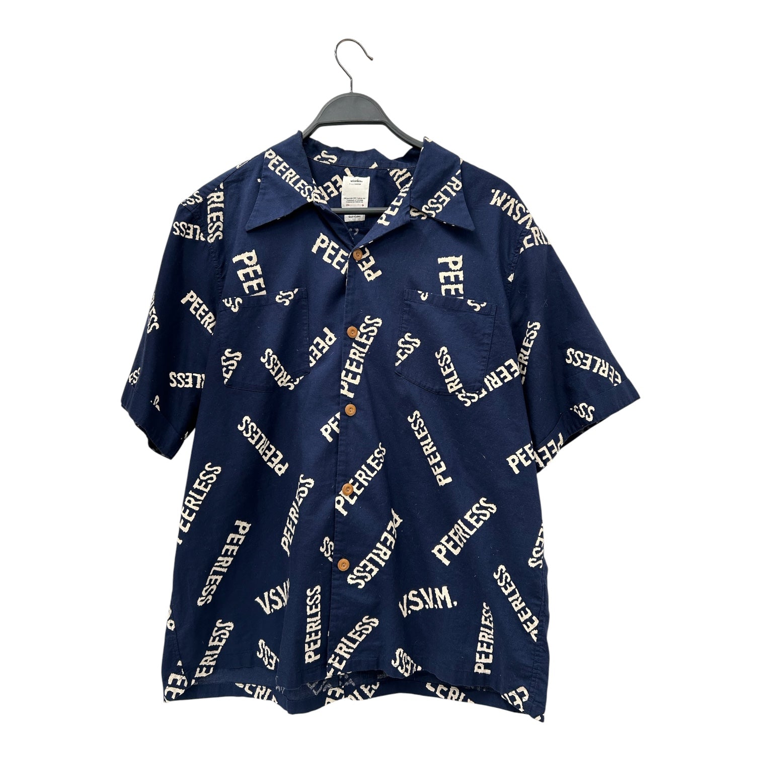 visvim/Shirt/5/Cotton/BLU/Monogram/ view 1