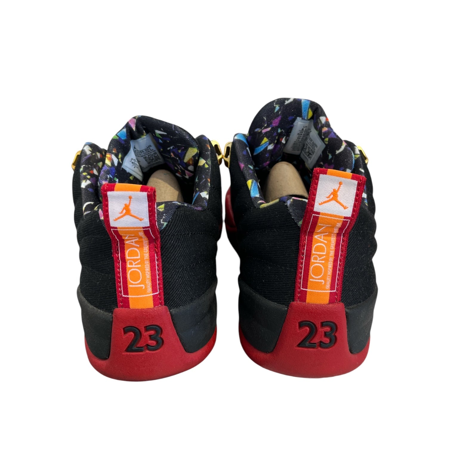 JORDAN BRAND/Low-Sneakers/US 8.5/Leather/RED/SE SUPER BOWL view 3