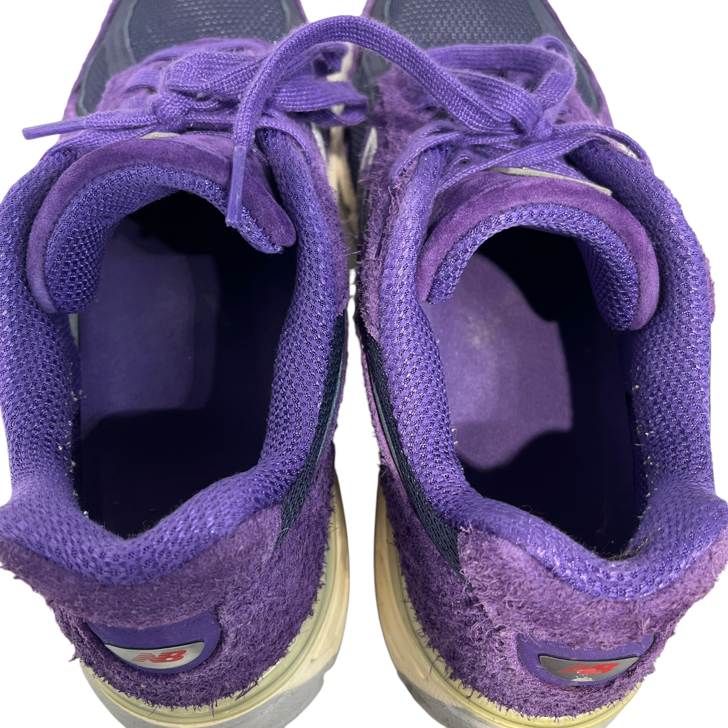 NEW BALANCE/Low-Sneakers/US 11/Cotton/PPL/990V4 TEDDY SANTIS LOW PLUS view 4
