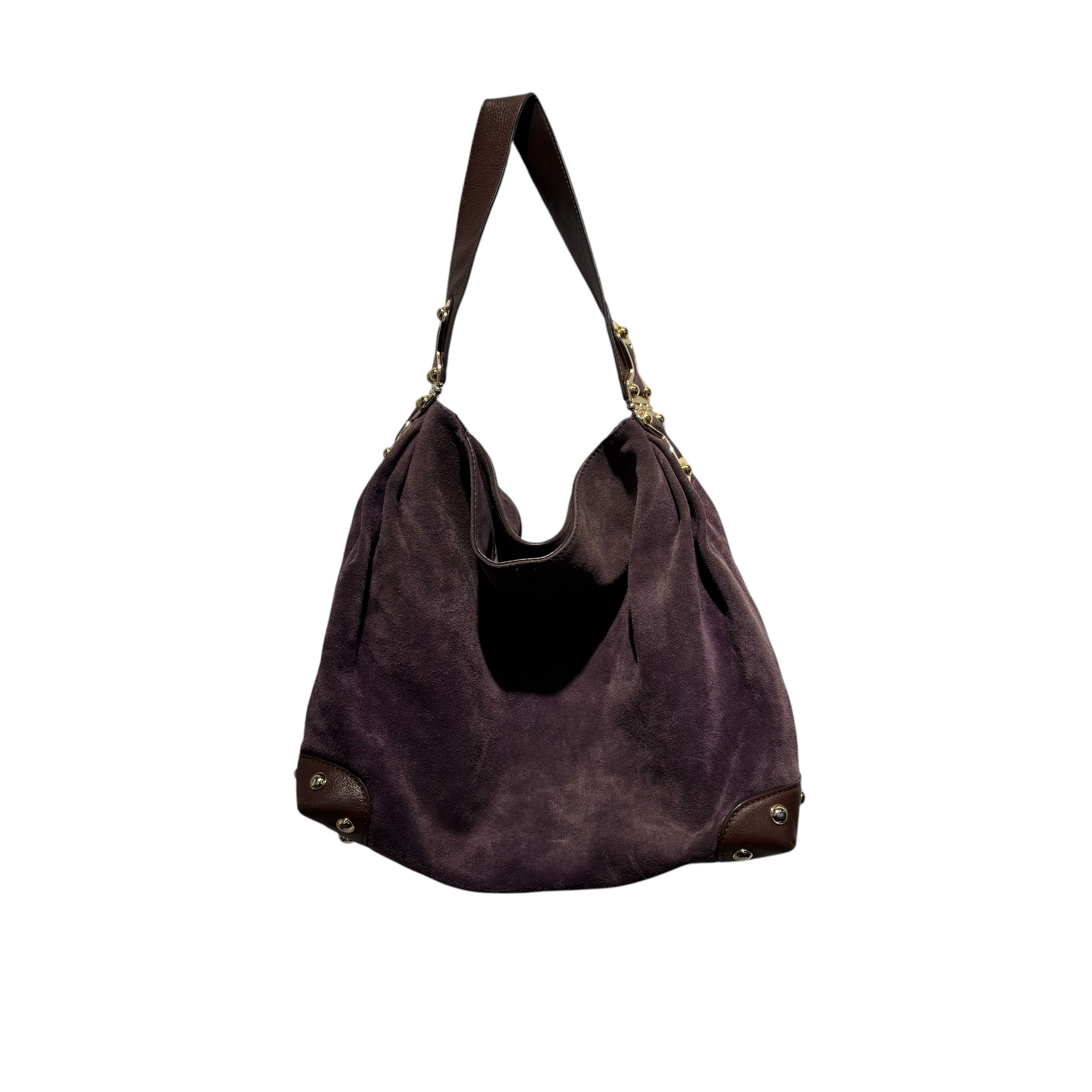 MICHAEL KORS/Tote Bag/Suede/PPL/JOPLIN SUEDE HOBO view 1