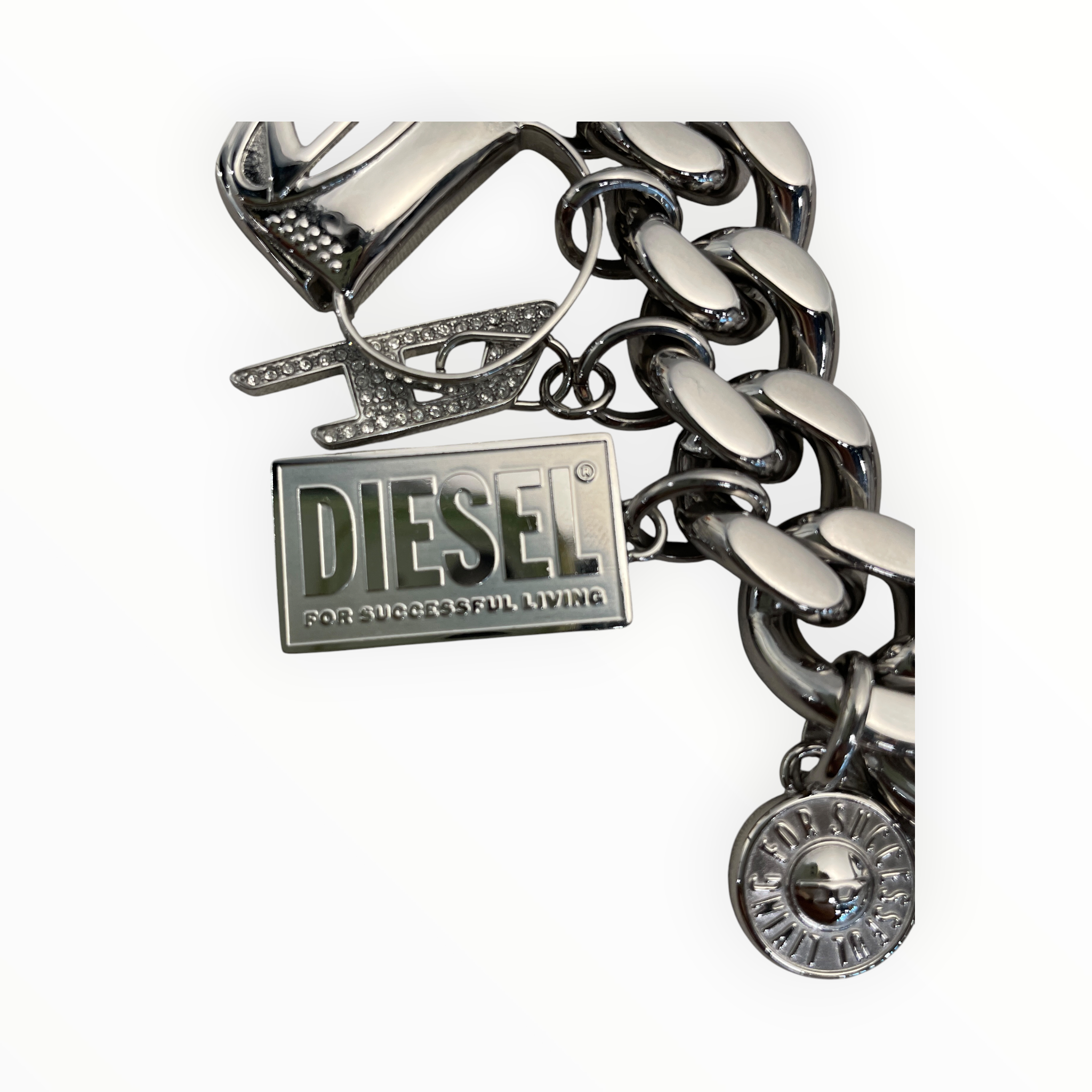 DIESEL/Necklace/Stainless/SLV/L's/ view 2
